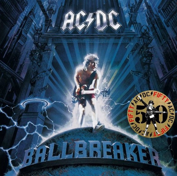 AC/DC – Ballbreaker - 50th Anniversary Gold Vinyl LP Record - Image 2