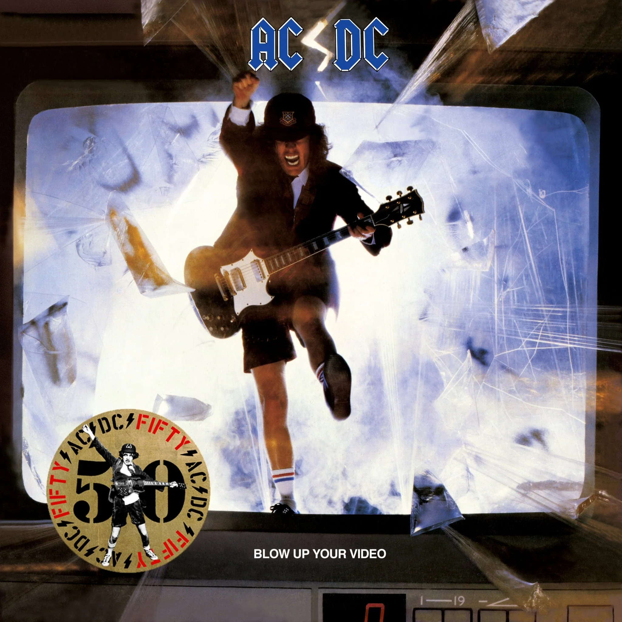 AC/DC - Blow Up Your Video - Gold Vinyl LP Record - Image 2