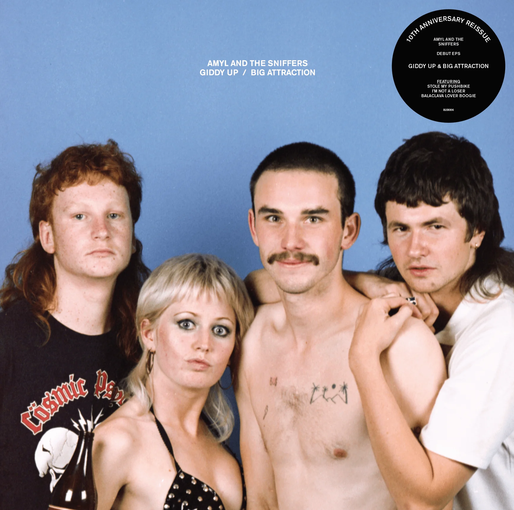 Amyl And The Sniffers - Giddy Up / Big Attraction (10th Anniversary) - Vinyl LP Record - Image 2