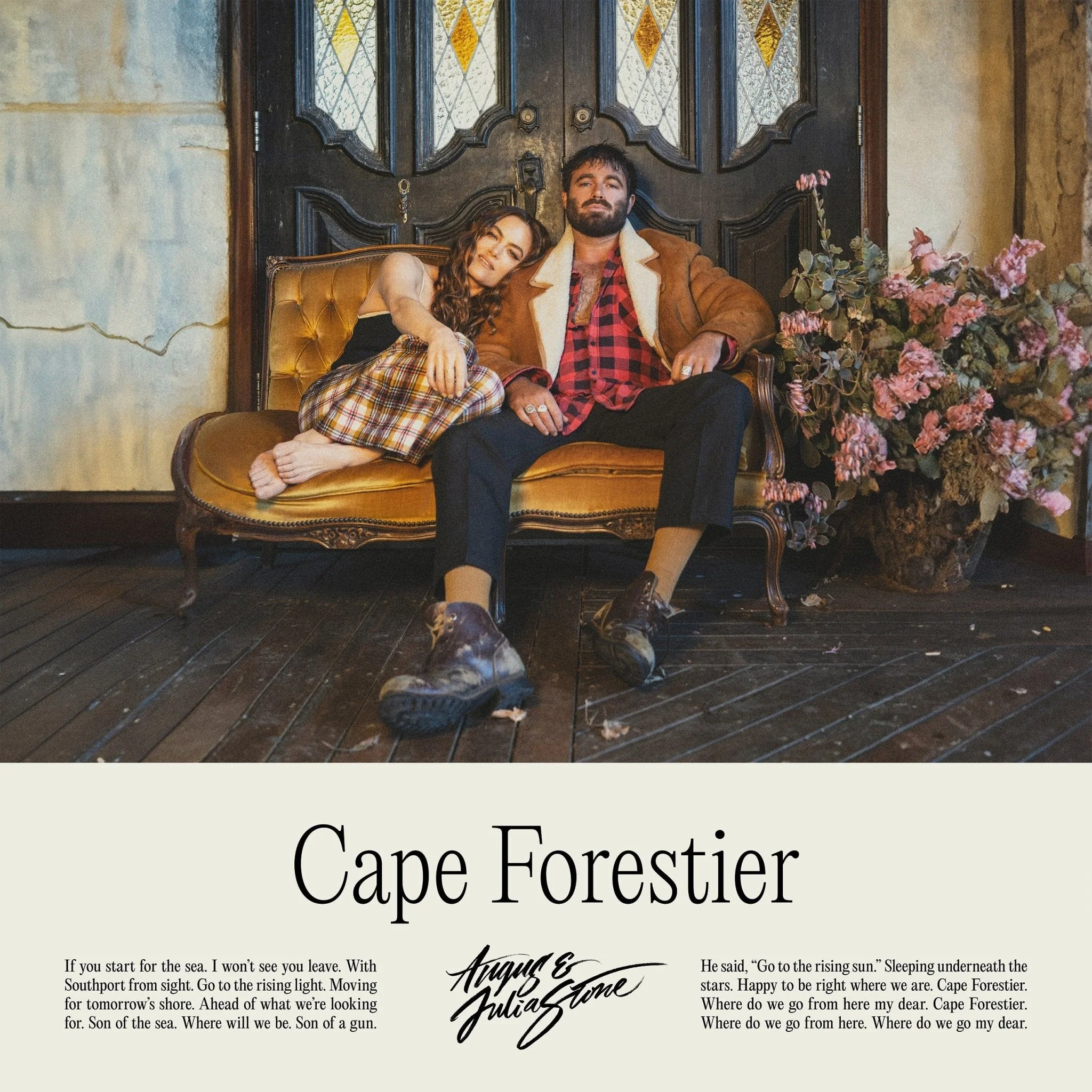 Angus & Julia Stone - Cape Forestier - Blue Marble Vinyl LP Record - Image 2