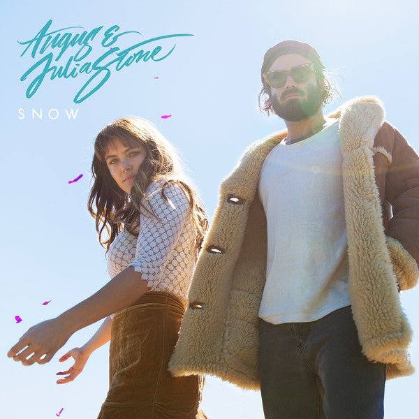 Angus & Julia Stone - Snow - Limited Edition White Vinyl LP Record - Image 2