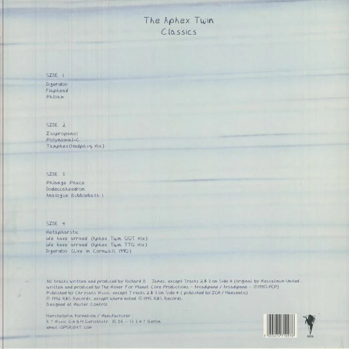 Aphex Twin - Classics - Vinyl LP Record - Image 3