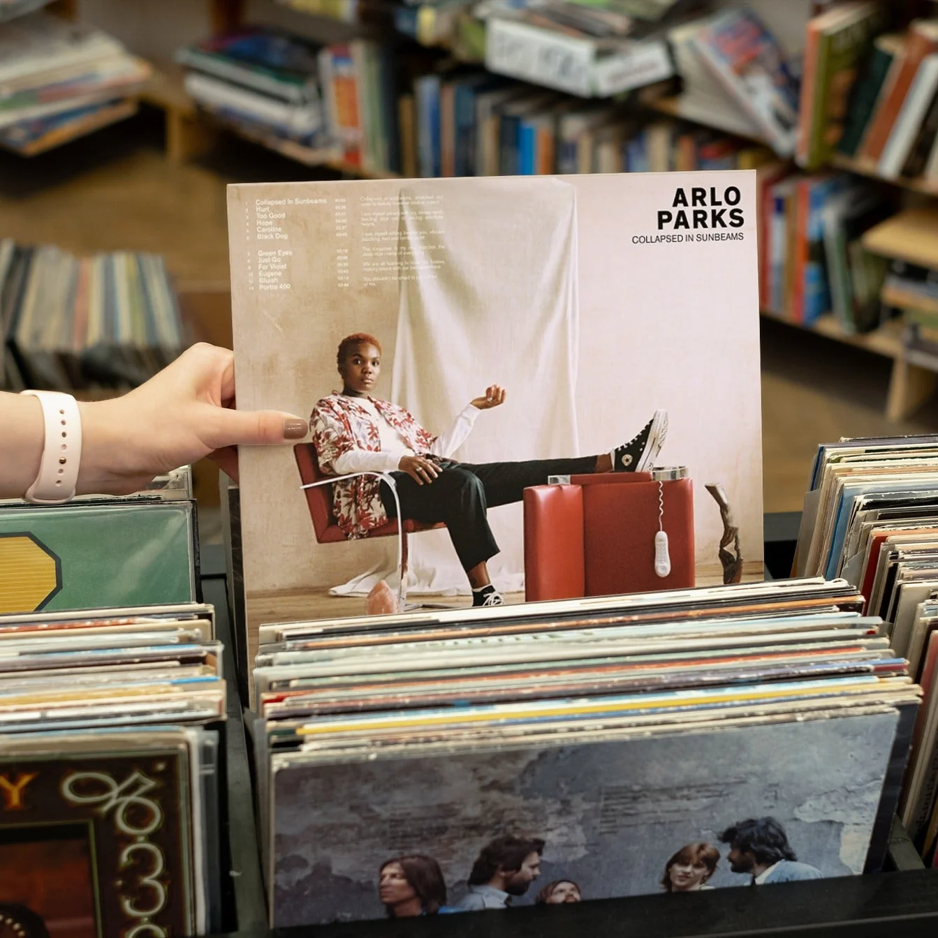 Arlo Parks - Collapsed In Sunbeams - Limited Edition Red Vinyl LP Record - Image 2