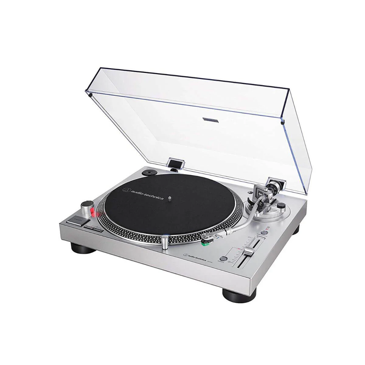Audio-Technica AT-LP120XUSB-SV Manual Direct Drive Turntable (Silver) - Image 3