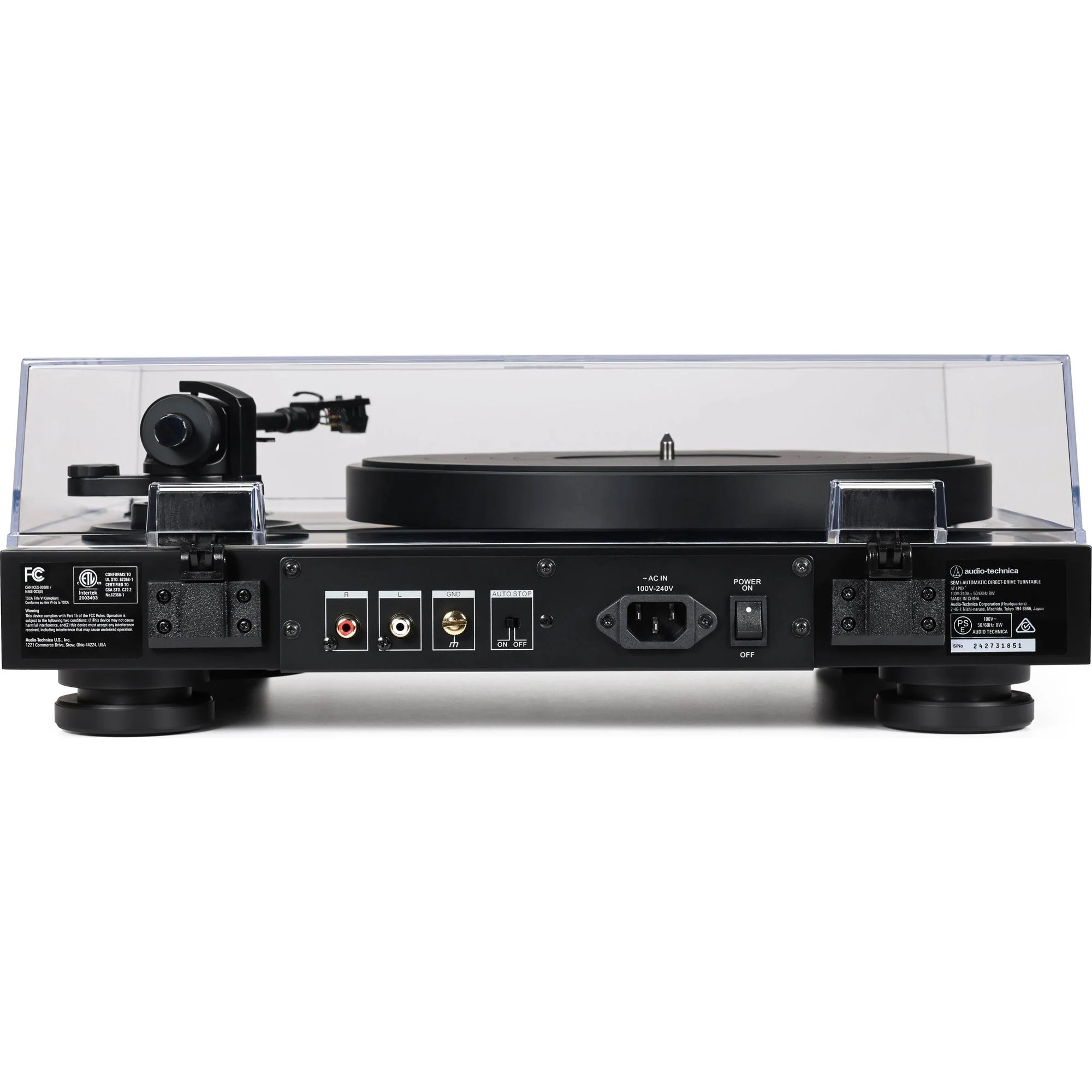 Audio Technica - AT-LP8X - Semi-Automatic Direct-Drive Turntable - Image 4