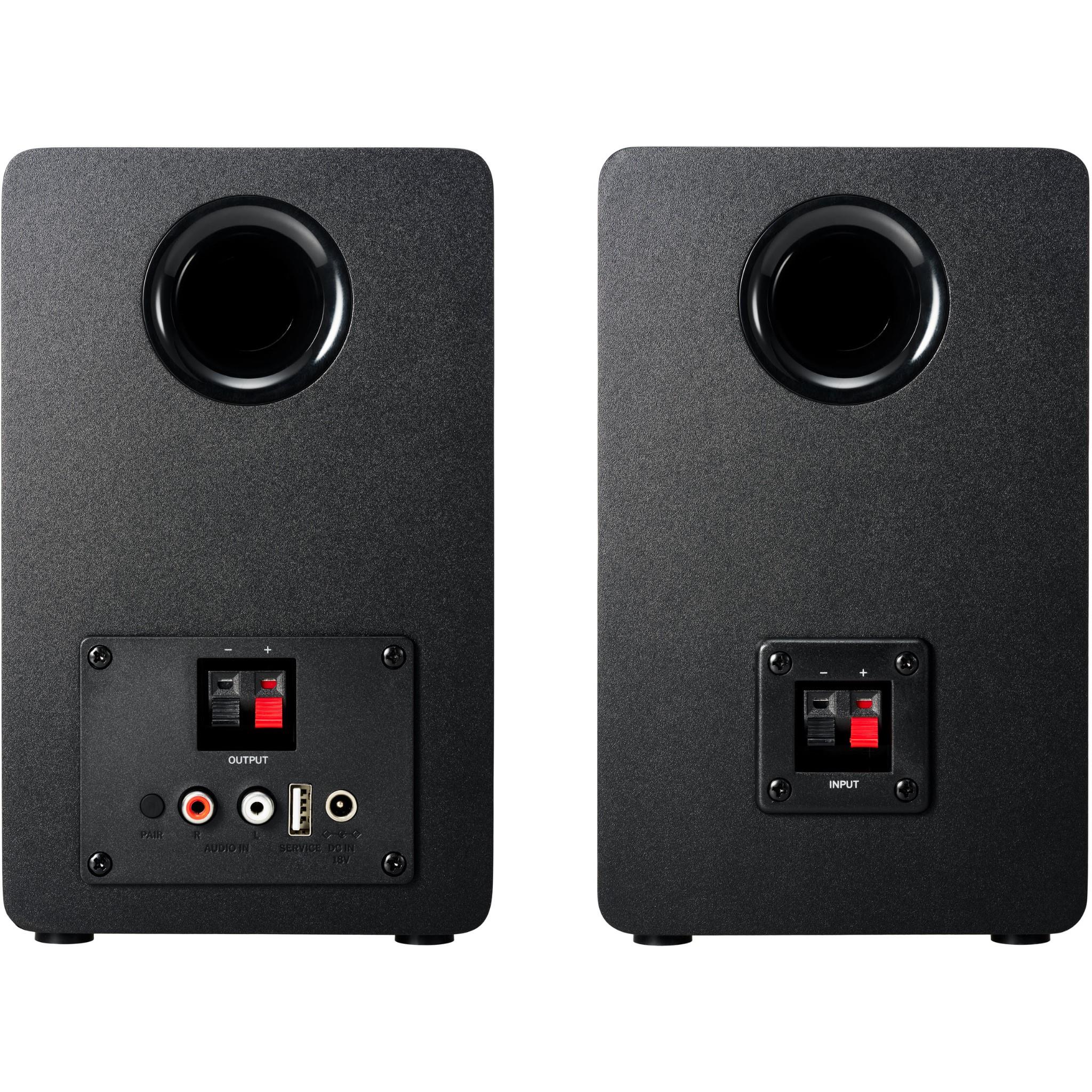 Audio-Technica - AT-SP3X - Black Bluetooth Bookshelf Speakers - Image 5