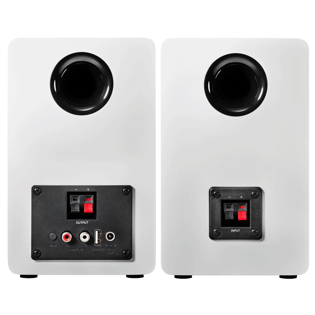 Audio-Technica - AT-SP3X - White Bluetooth Bookshelf Speakers - Image 3