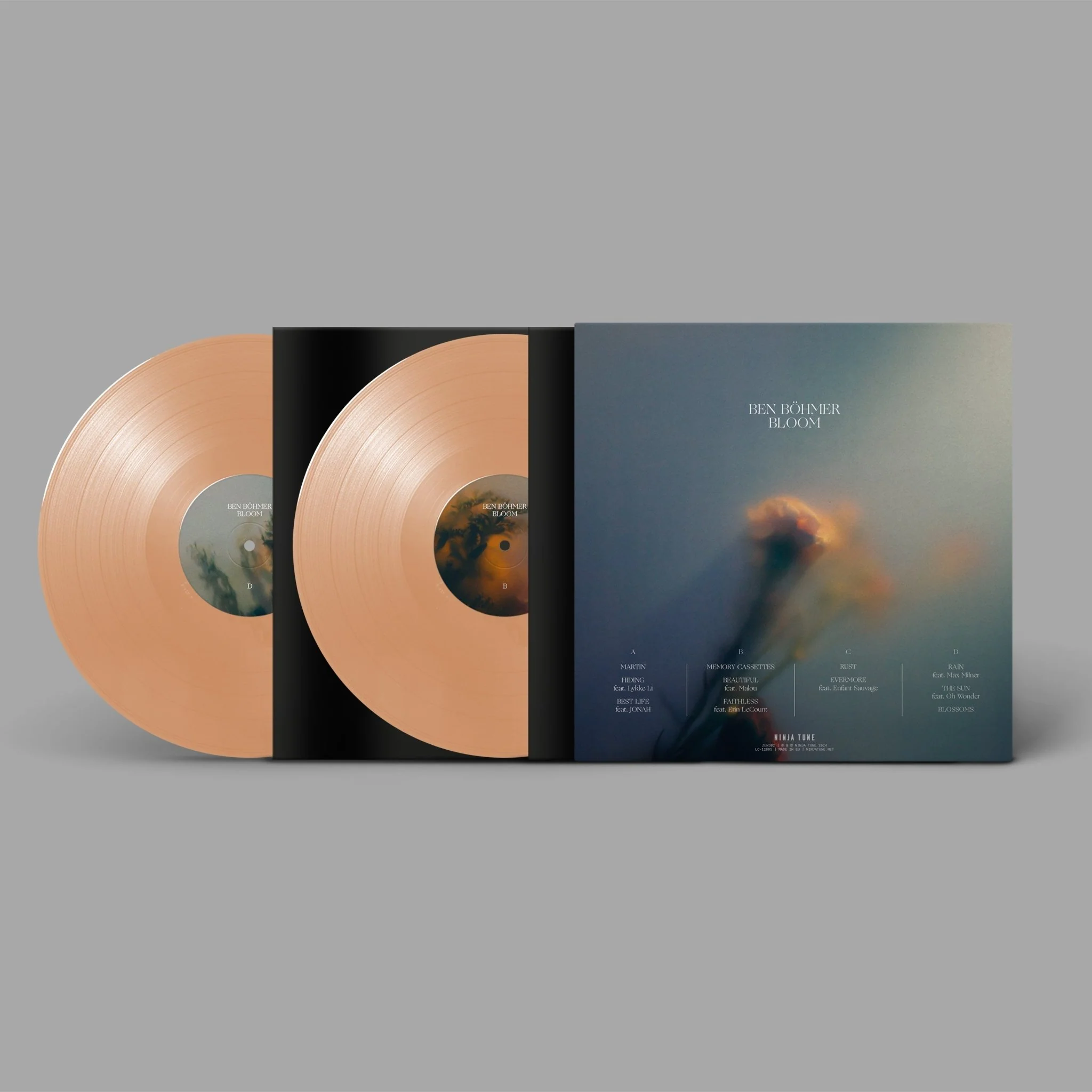 Ben Böhmer - Bloom - Peach Vinyl LP Record - Image 2