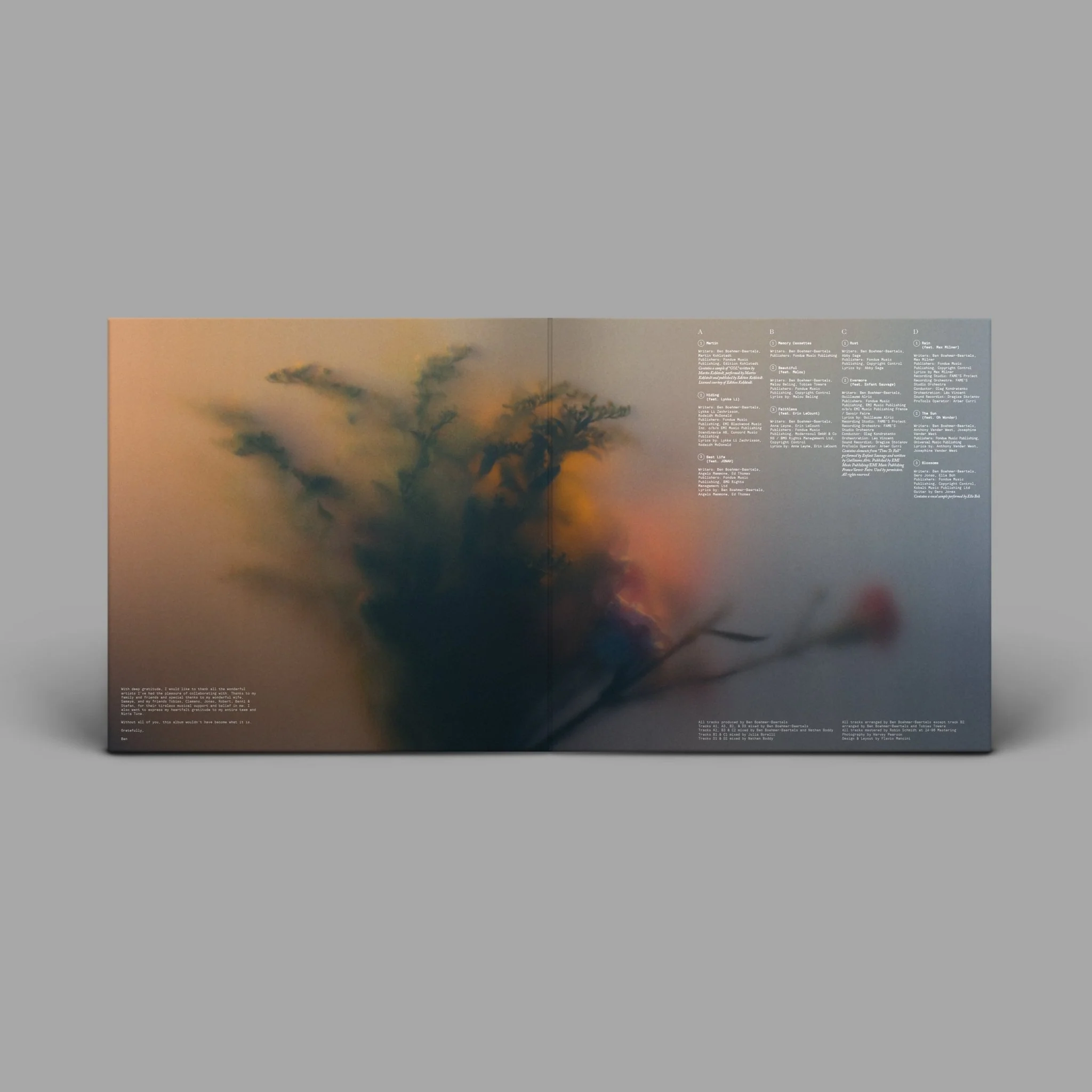 Ben Böhmer - Bloom - Peach Vinyl LP Record - Image 3