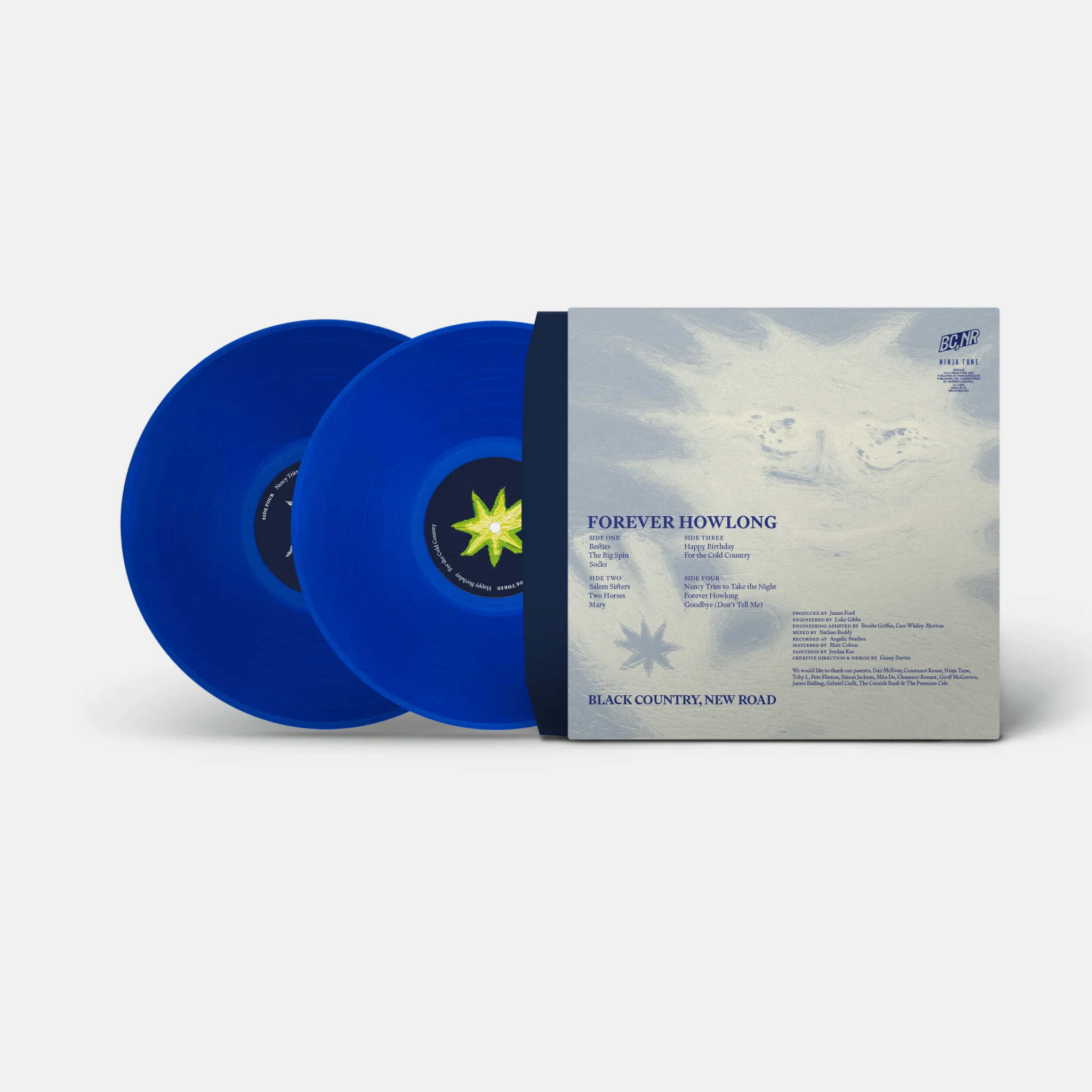 Black Country, New Road - Forever Howlong - Blue Vinyl LP Record - Image 3