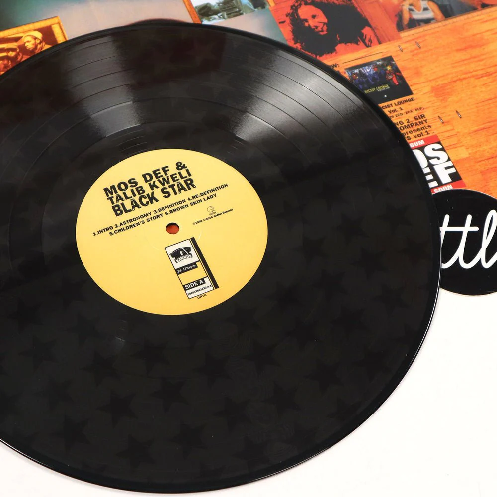 Black Star ‎– Mos Def & Talib Kweli Are Black Star - Two Tone Vinyl LP Record - Image 2