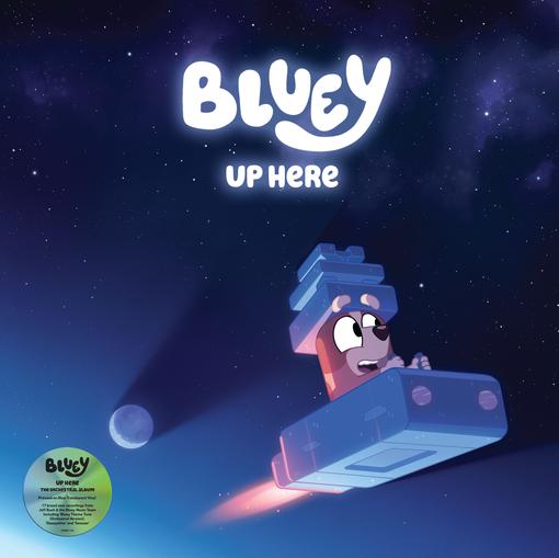 Bluey - Up Here - Blue Vinyl LP Record - Image 2