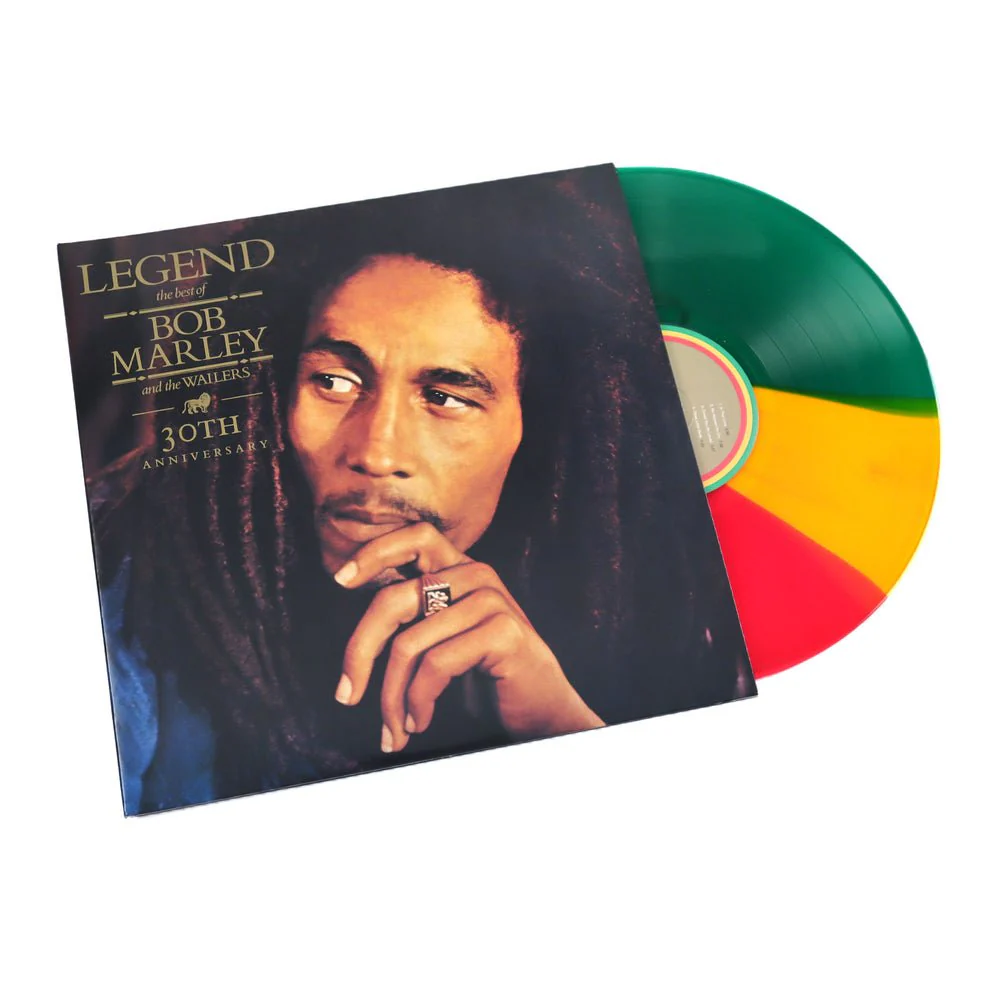 Bob Marley & The Wailers - Legend - 30th Anniversary Coloured Vinyl LP Record - Image 2