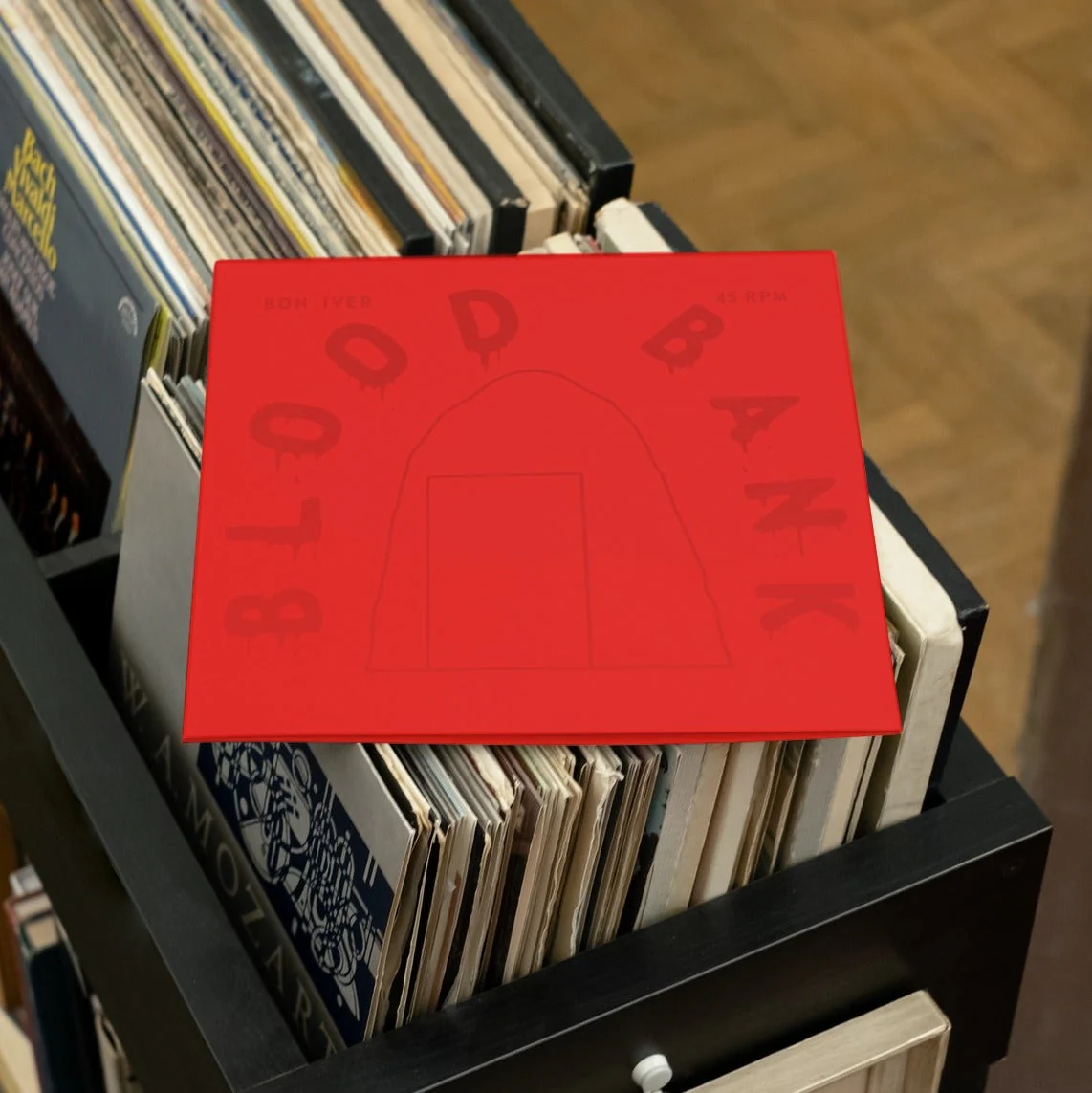 Bon Iver - Blood Bank - 10th Anniversary Red Vinyl LP Record - Image 5