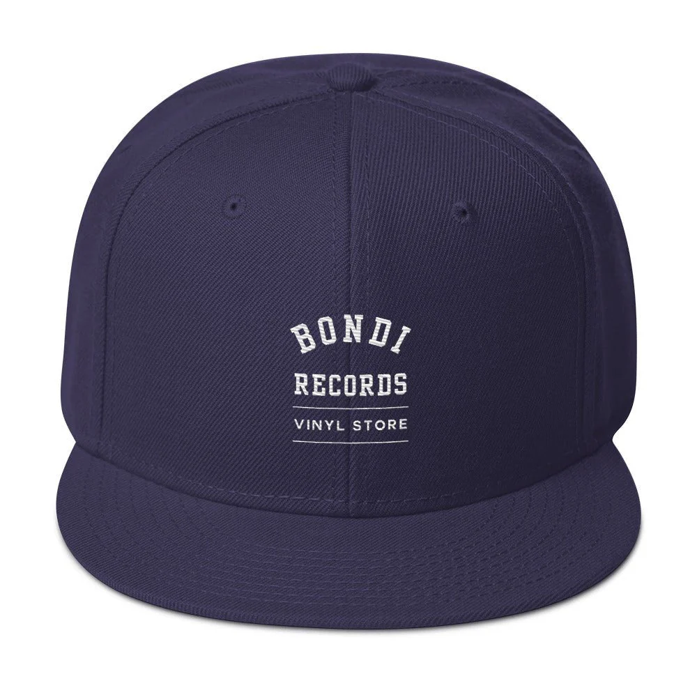 Bondi Records college snapback cap - Image 2