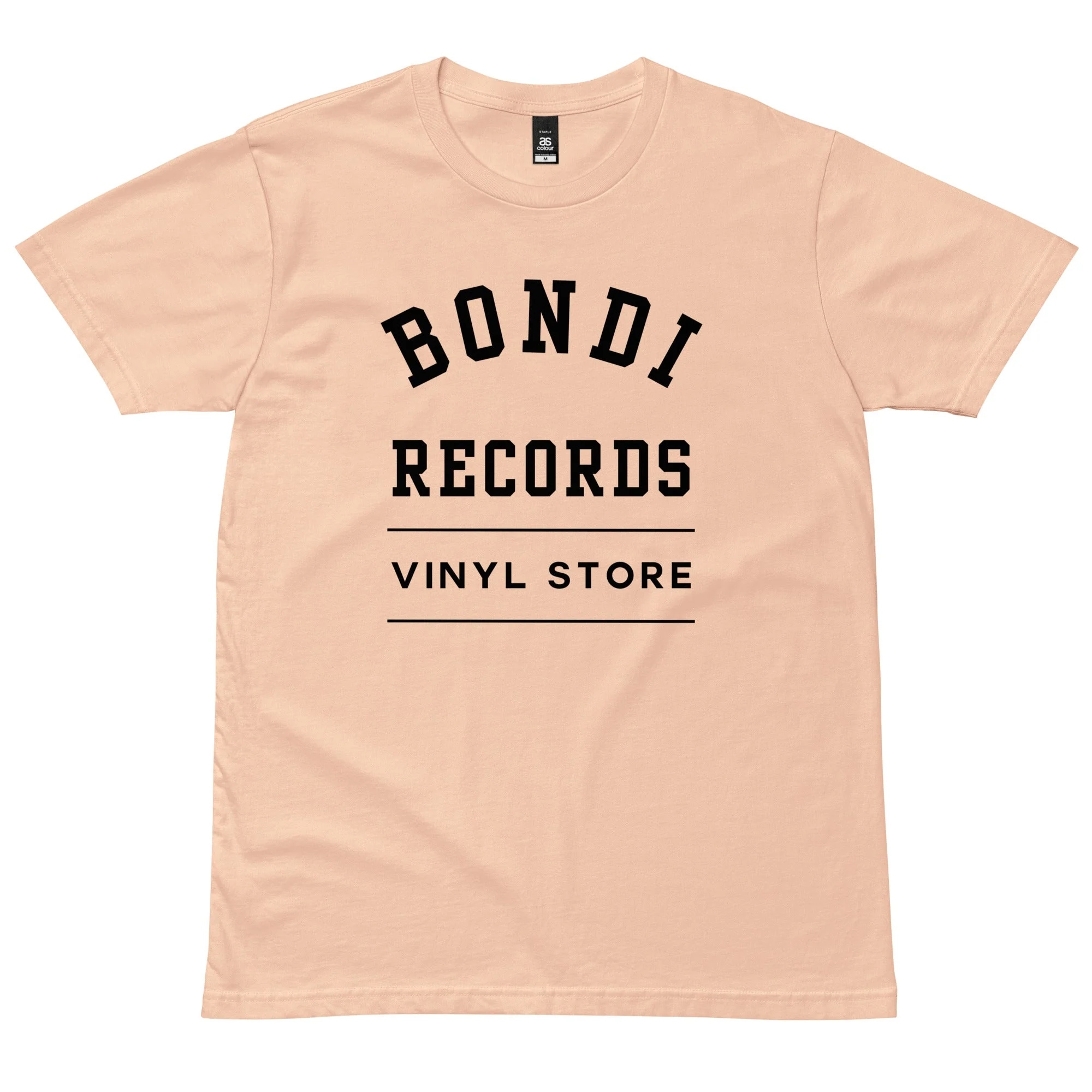 Bondi Records men's college t-shirt - light - Image 4