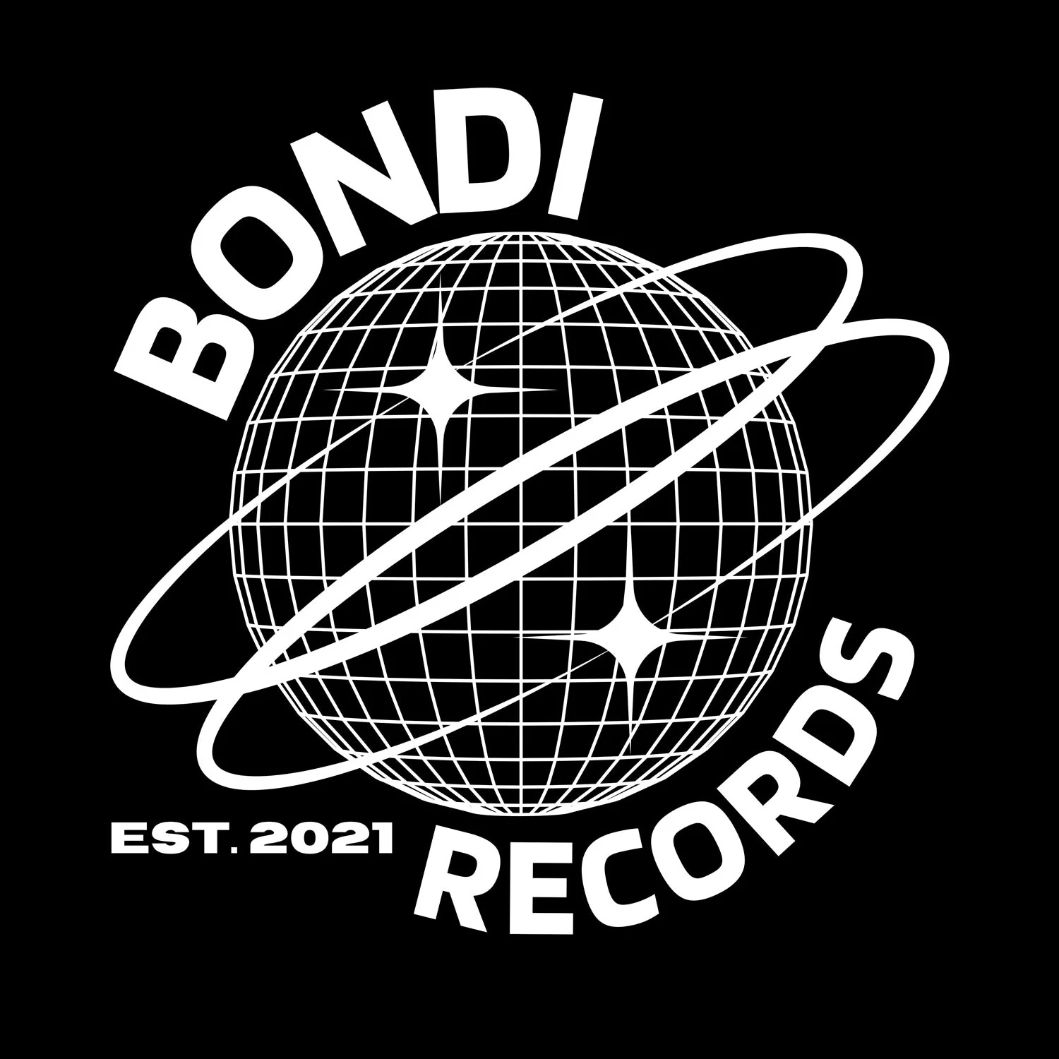 Bondi Records men's rave t-shirt - dark - Image 5
