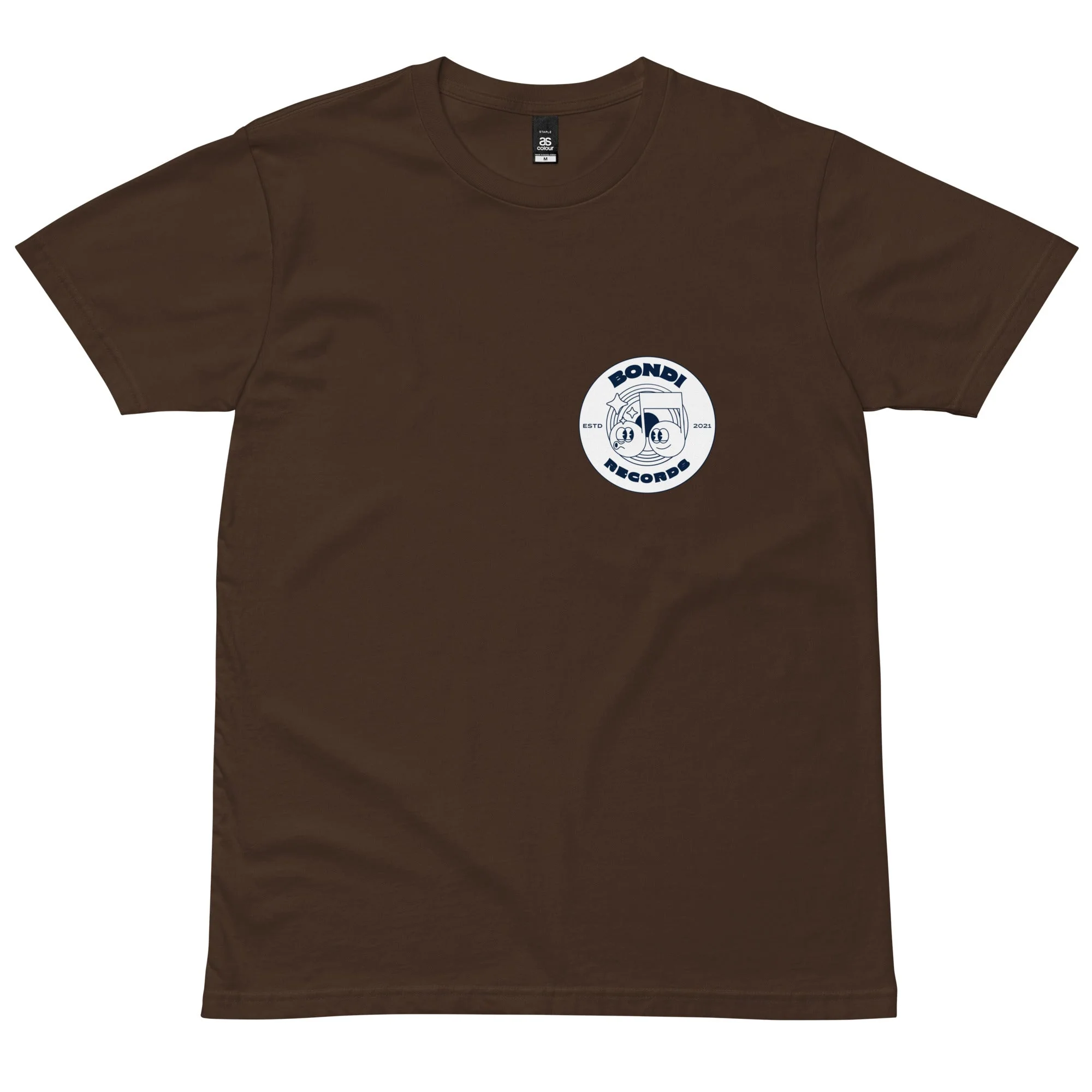 Bondi Records men's retro doodle mono t-shirt - Image 4