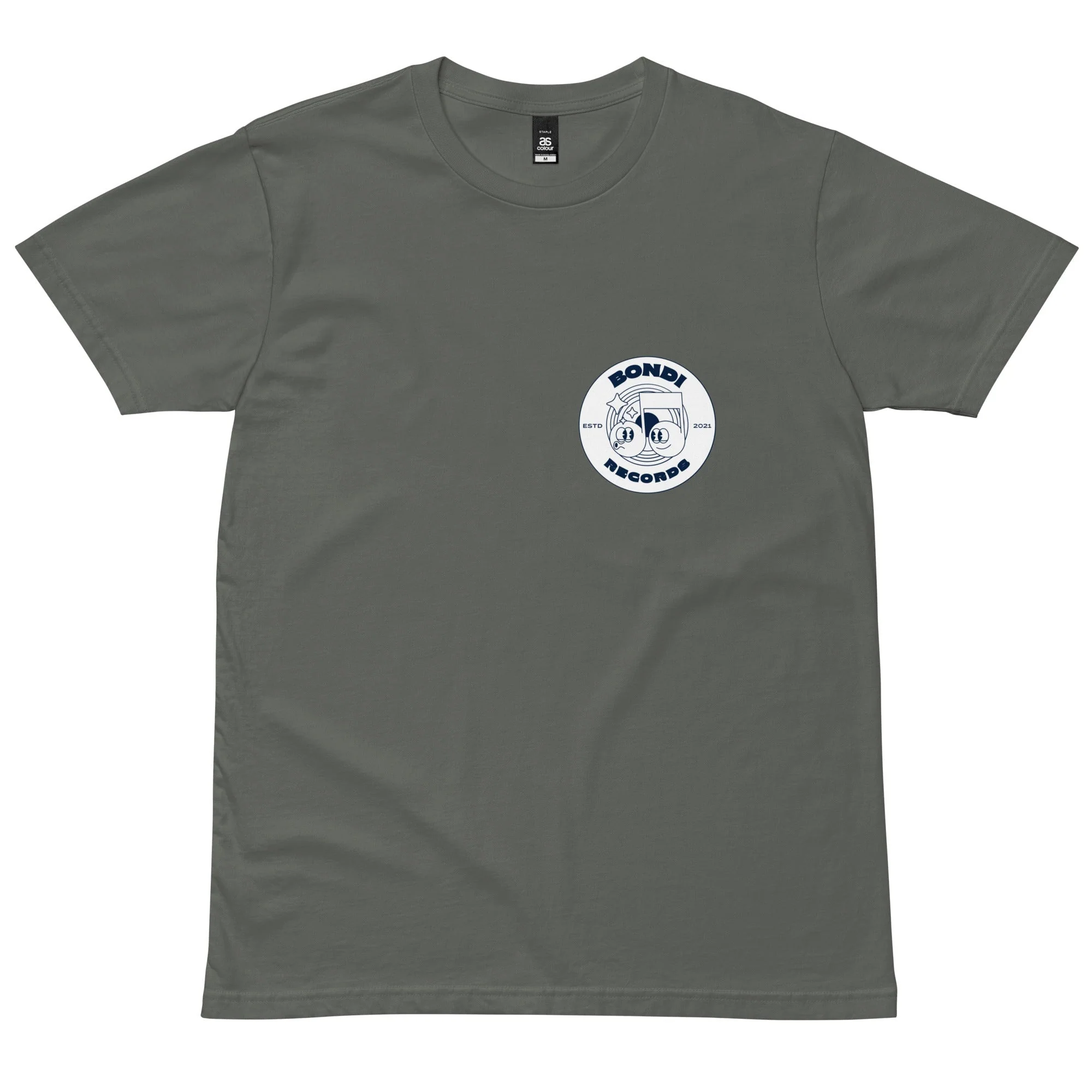 Bondi Records men's retro doodle mono t-shirt - Image 6
