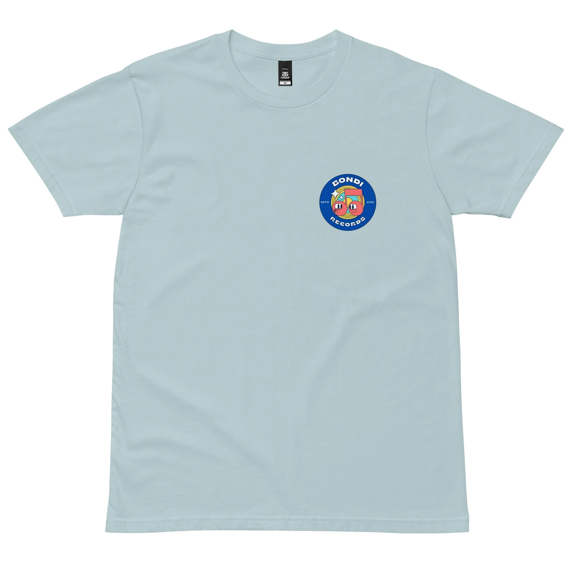 Bondi Records men's retro doodle t-shirt - light - Image 3