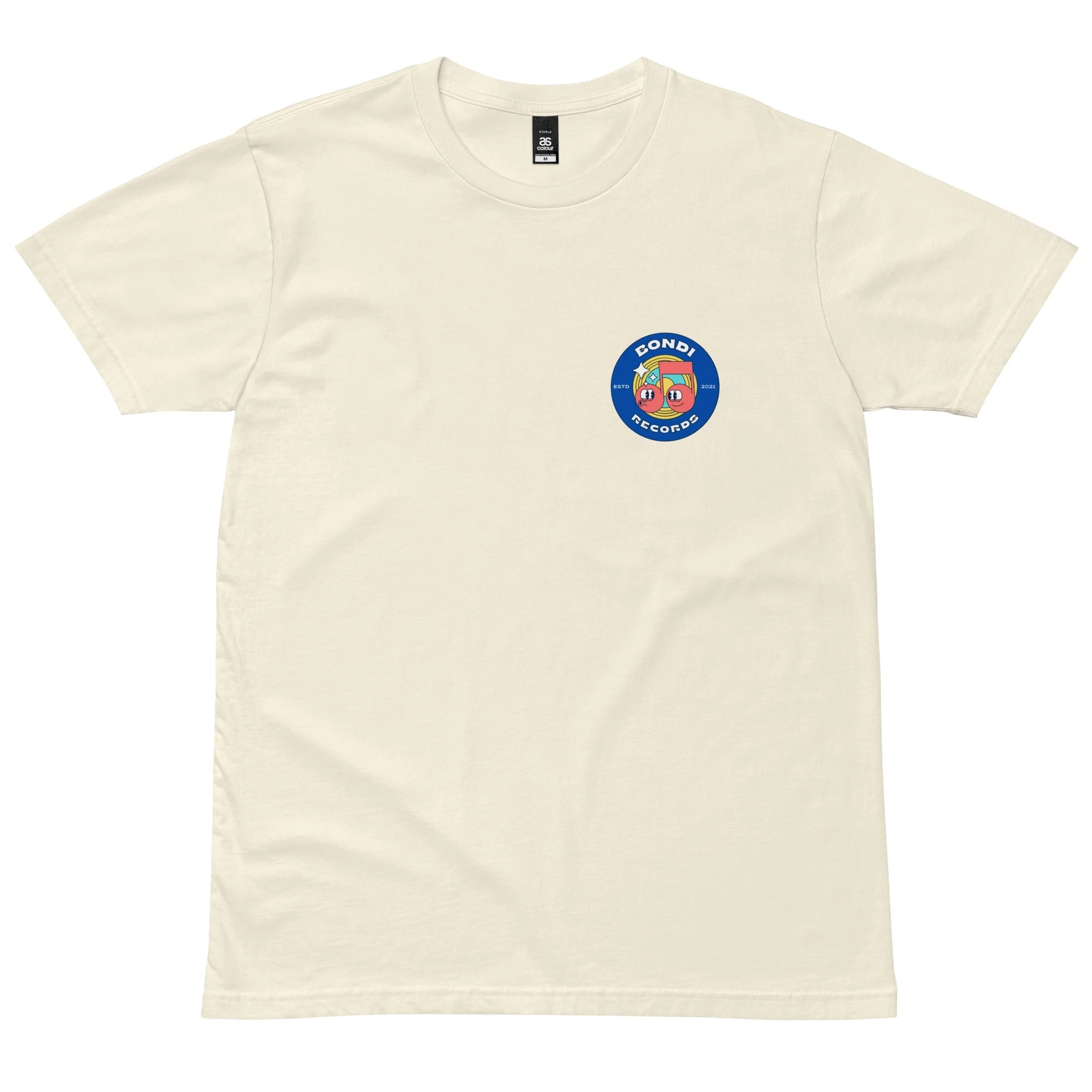 Bondi Records men's retro doodle t-shirt - light - Image 5