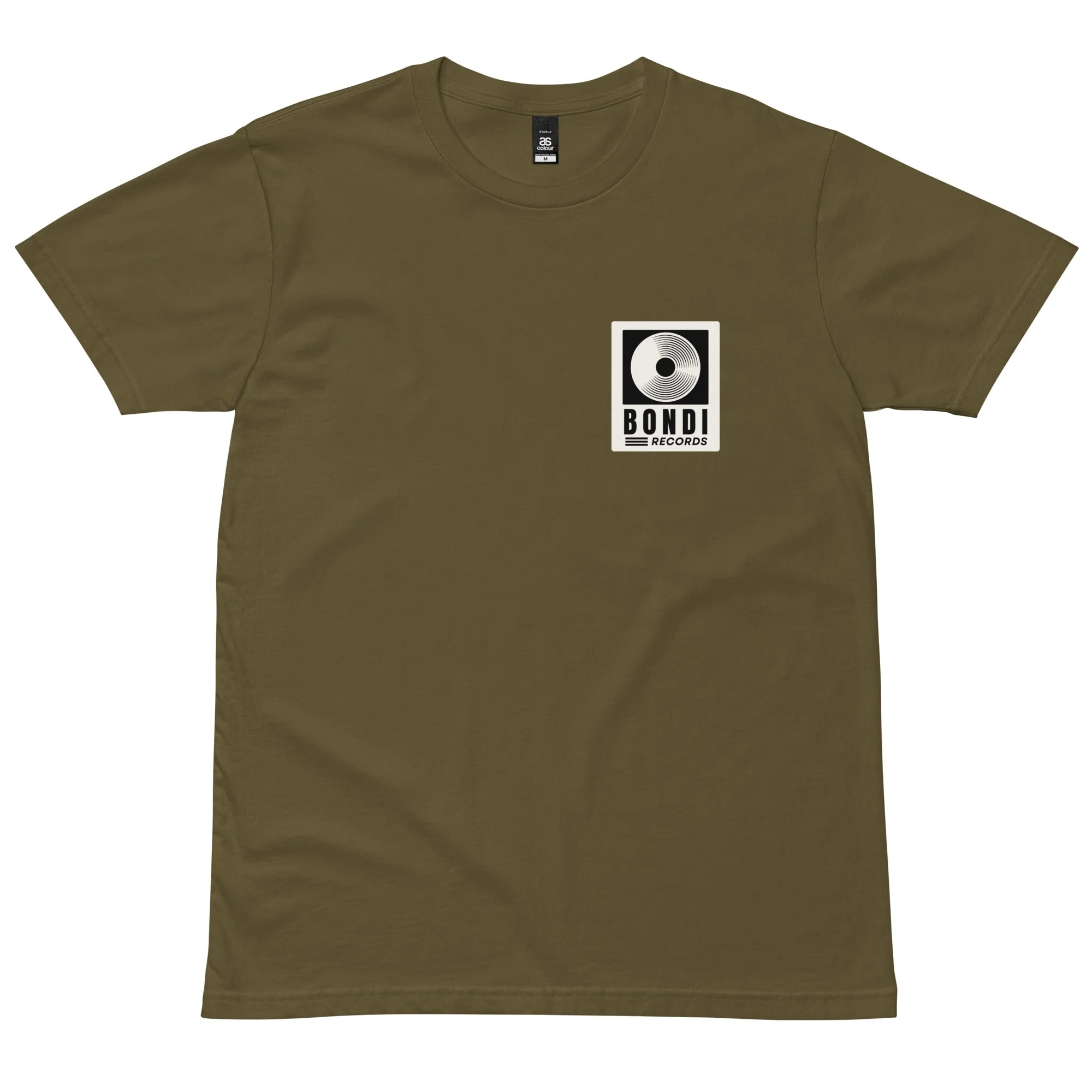 Bondi Records men's retro small t-shirt - dark - Image 3