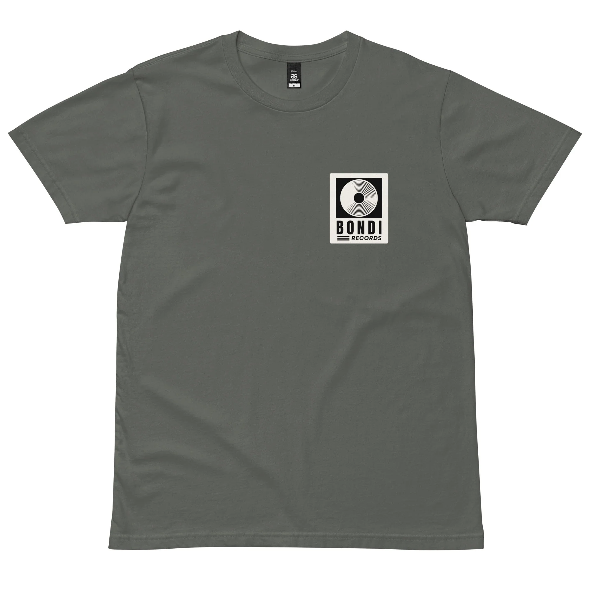 Bondi Records men's retro small t-shirt - dark - Image 4