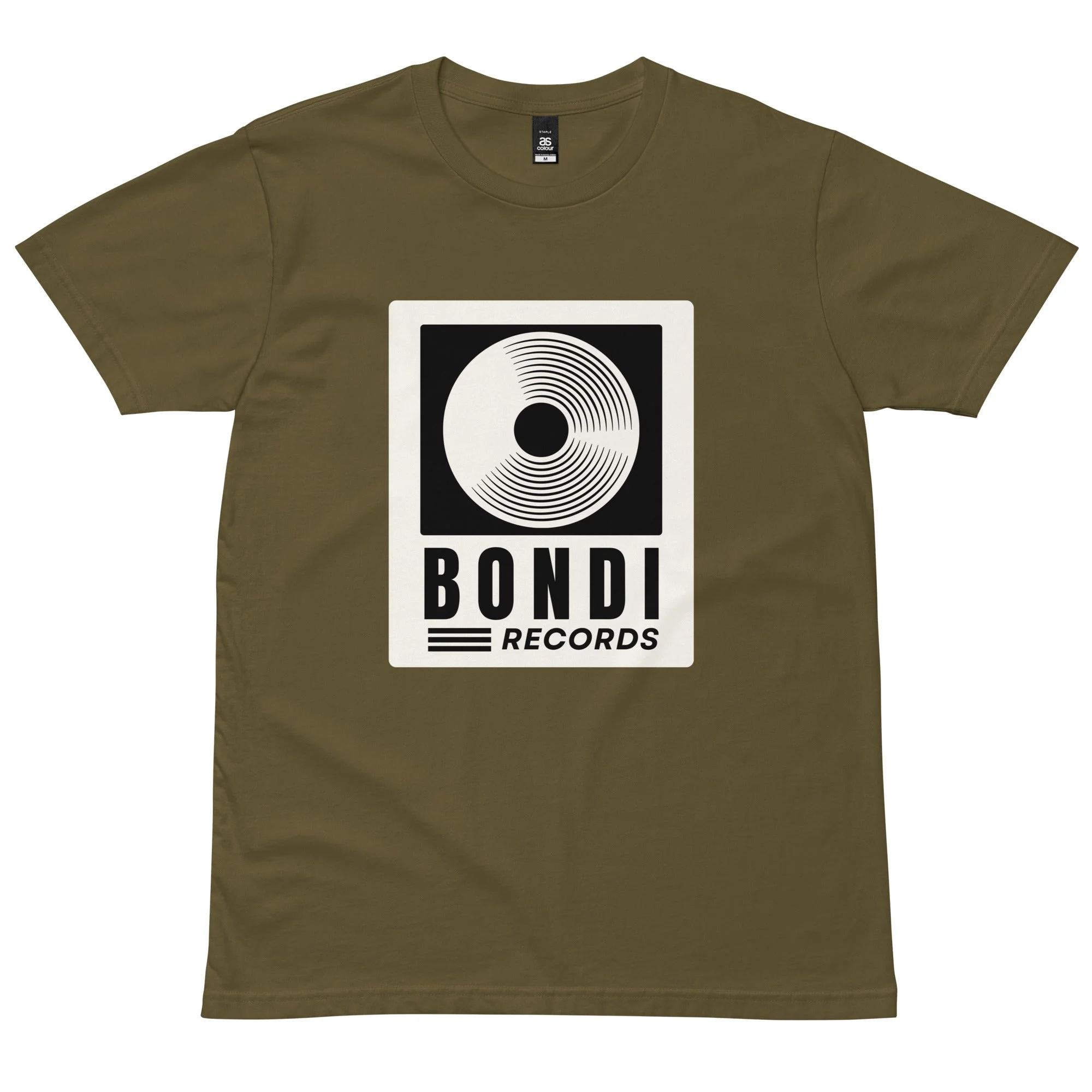 Bondi Records men's retro t-shirt - dark - Image 3