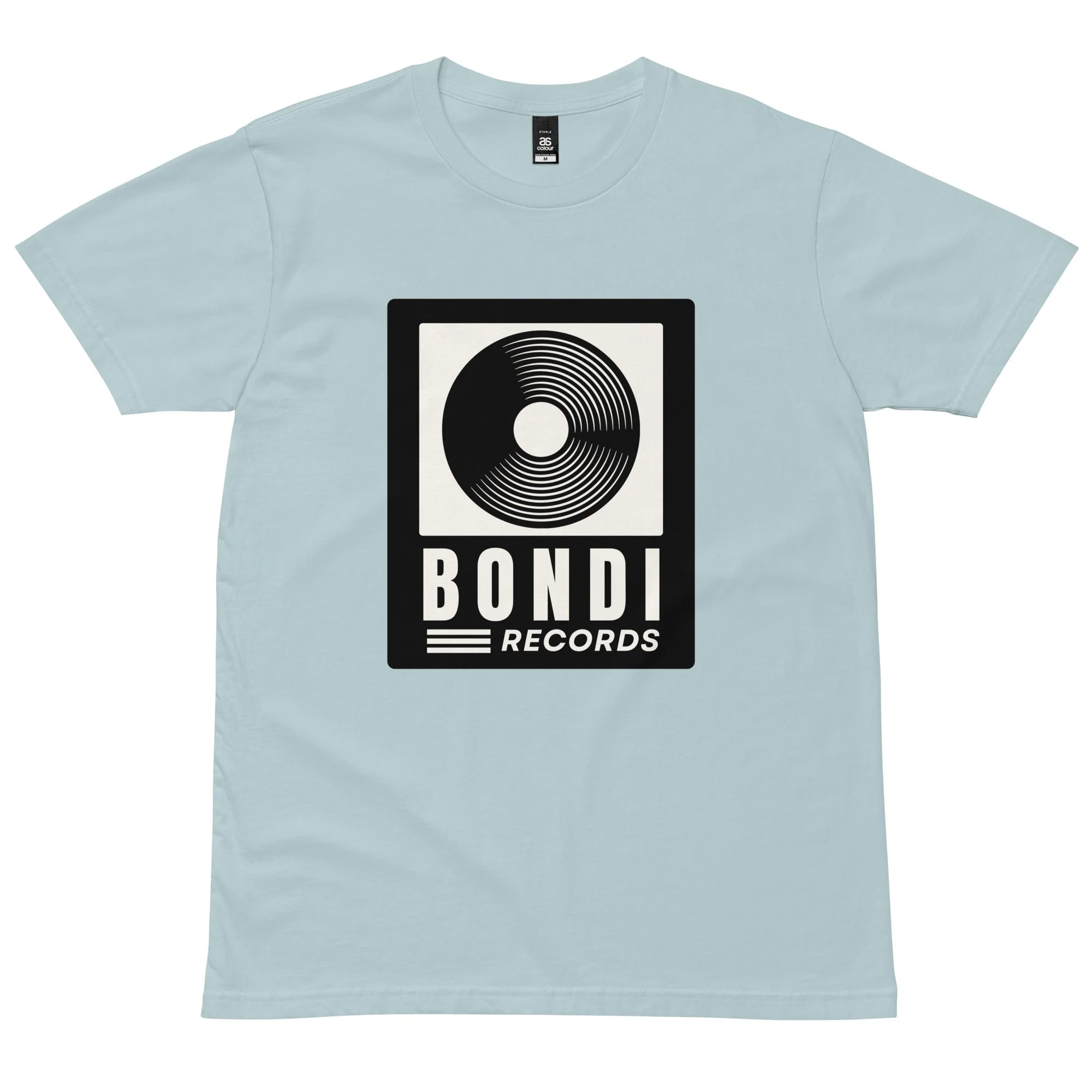 Bondi Records men's retro t-shirt - light - Image 3