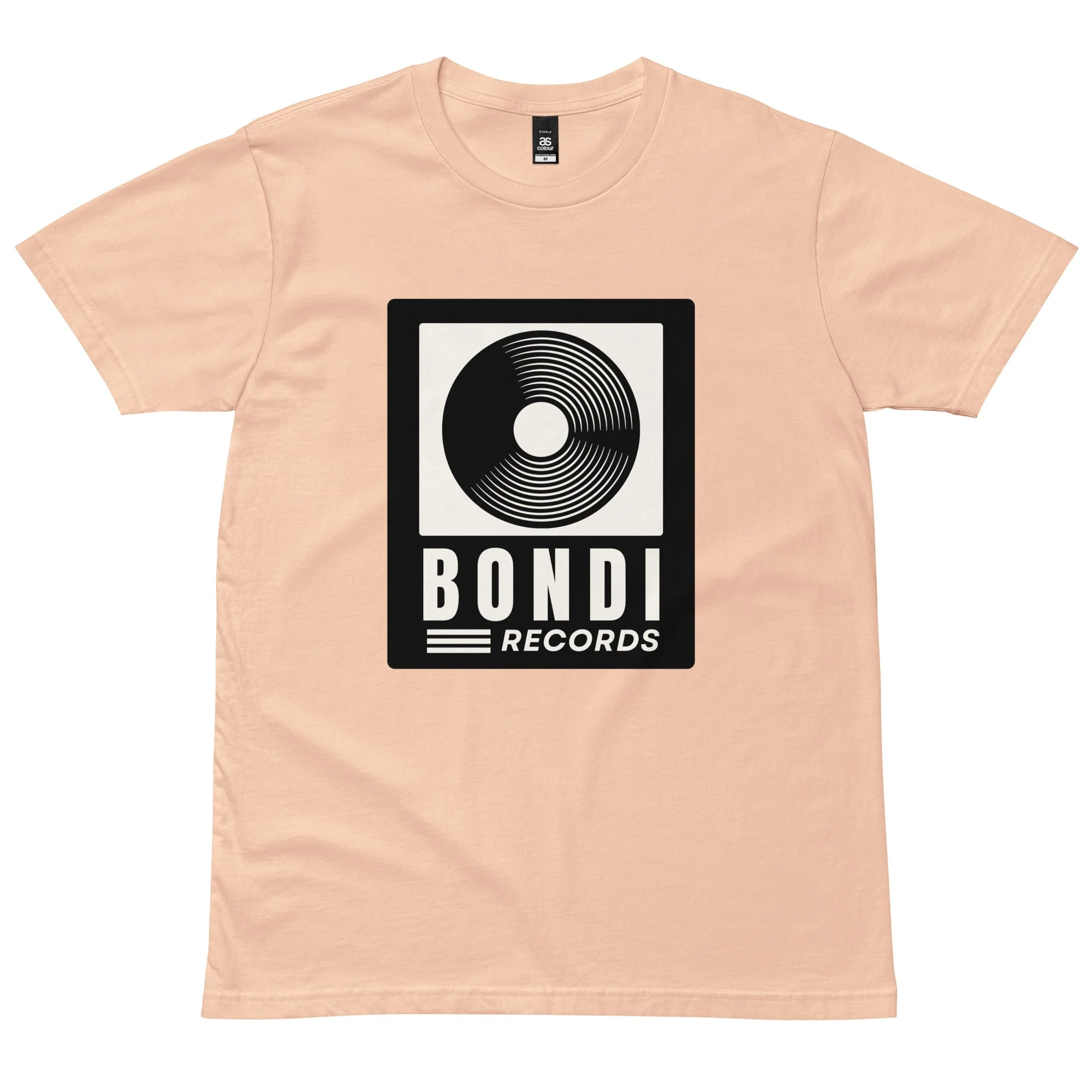 Bondi Records men's retro t-shirt - light - Image 4