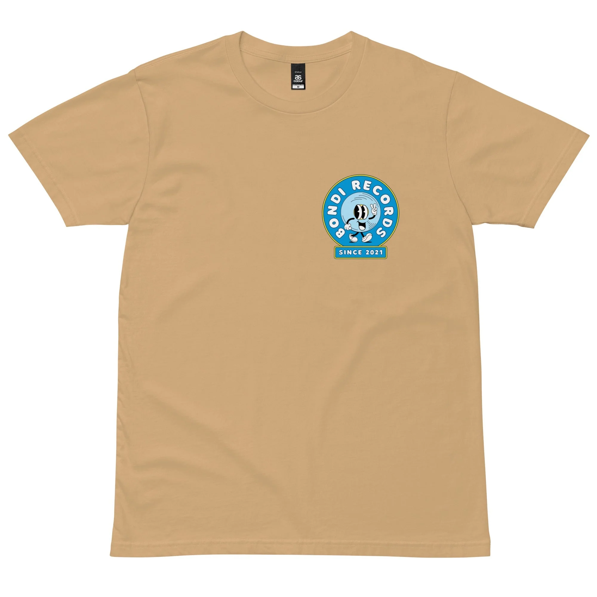 Bondi Records men's rubberman t-shirt - light - Image 2