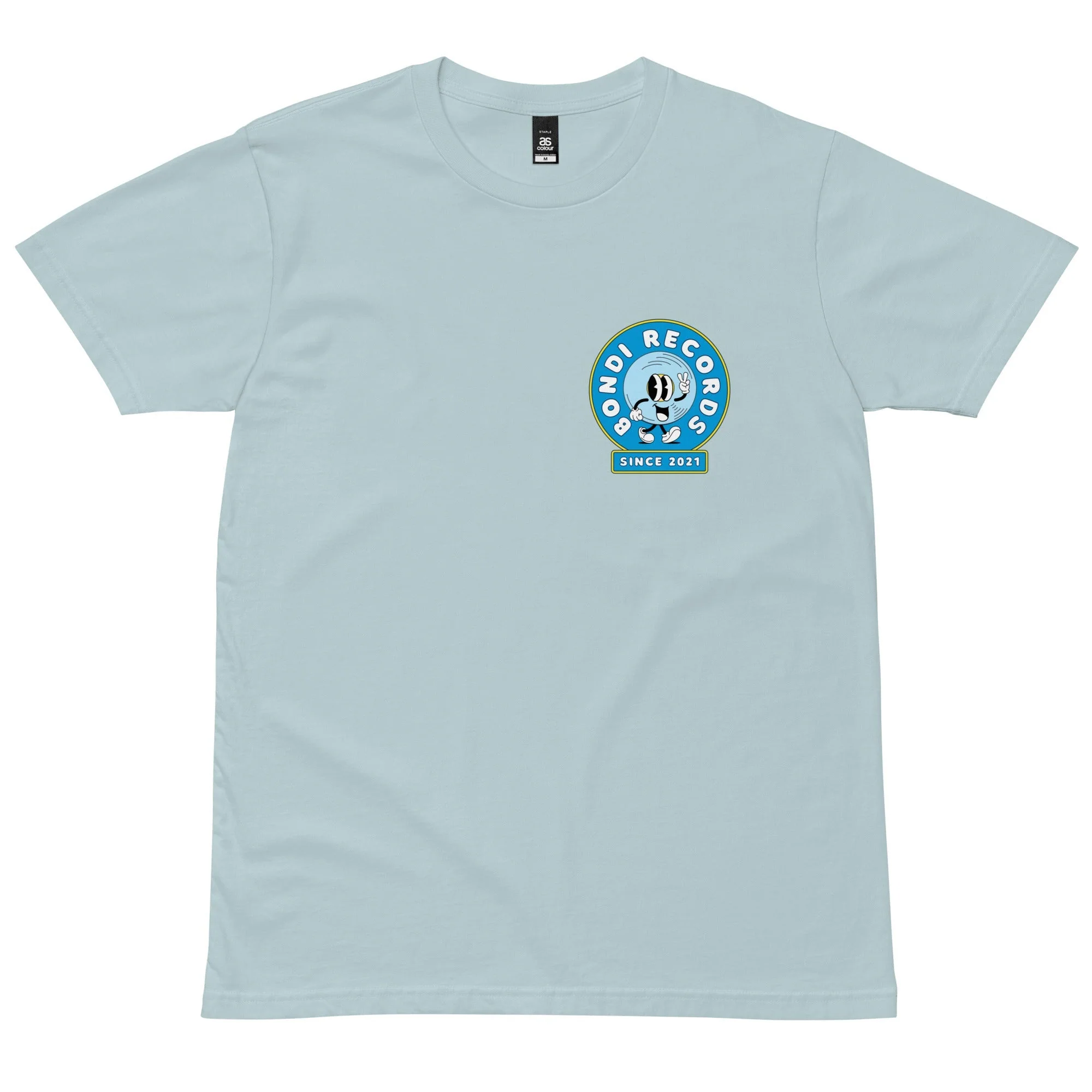 Bondi Records men's rubberman t-shirt - light - Image 3