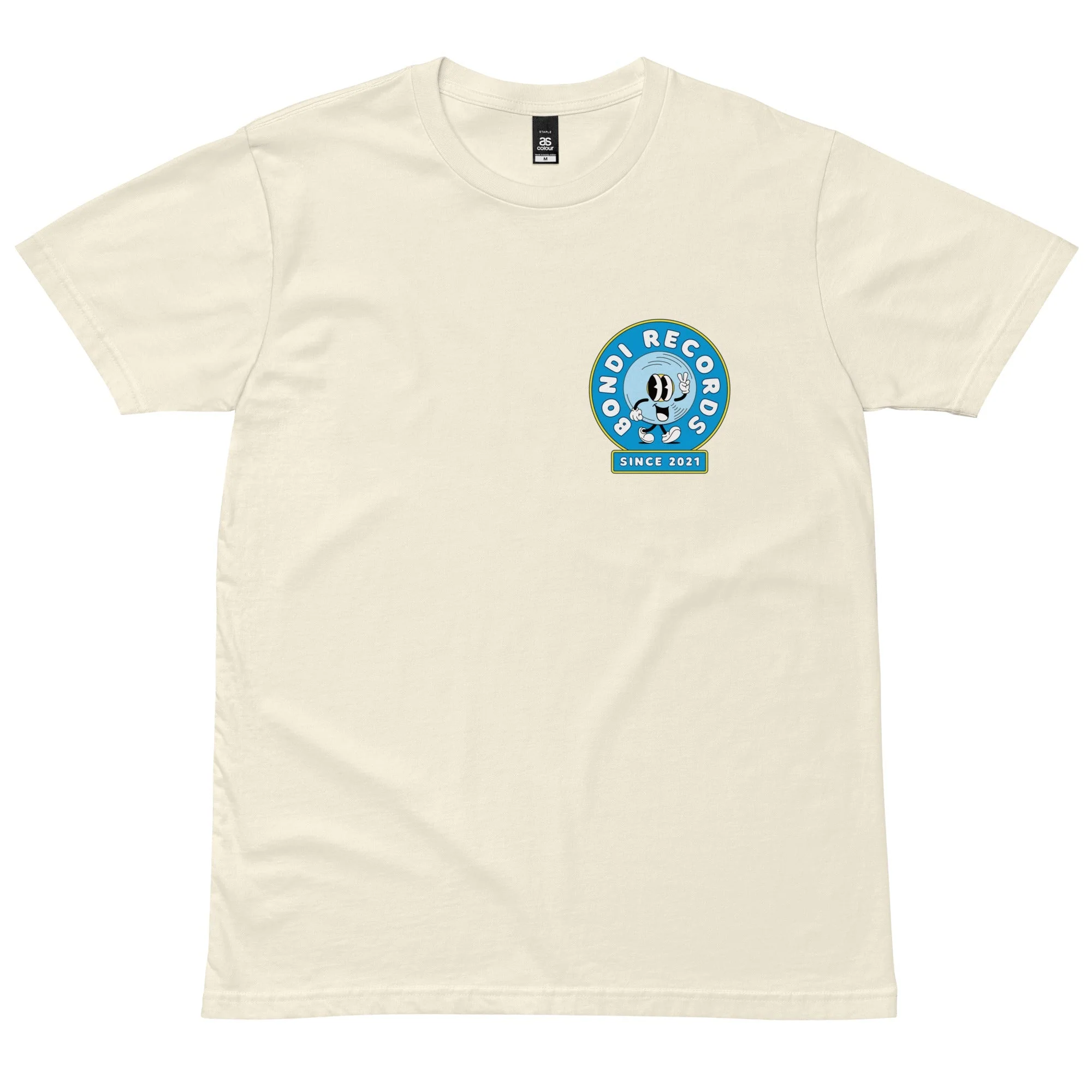 Bondi Records men's rubberman t-shirt - light - Image 5