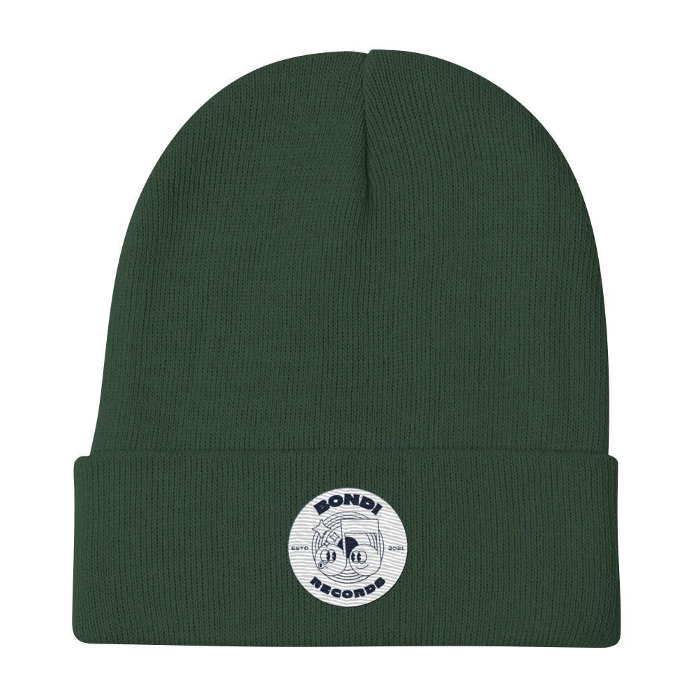 Bondi Records retro doodle mono beanie - Image 4