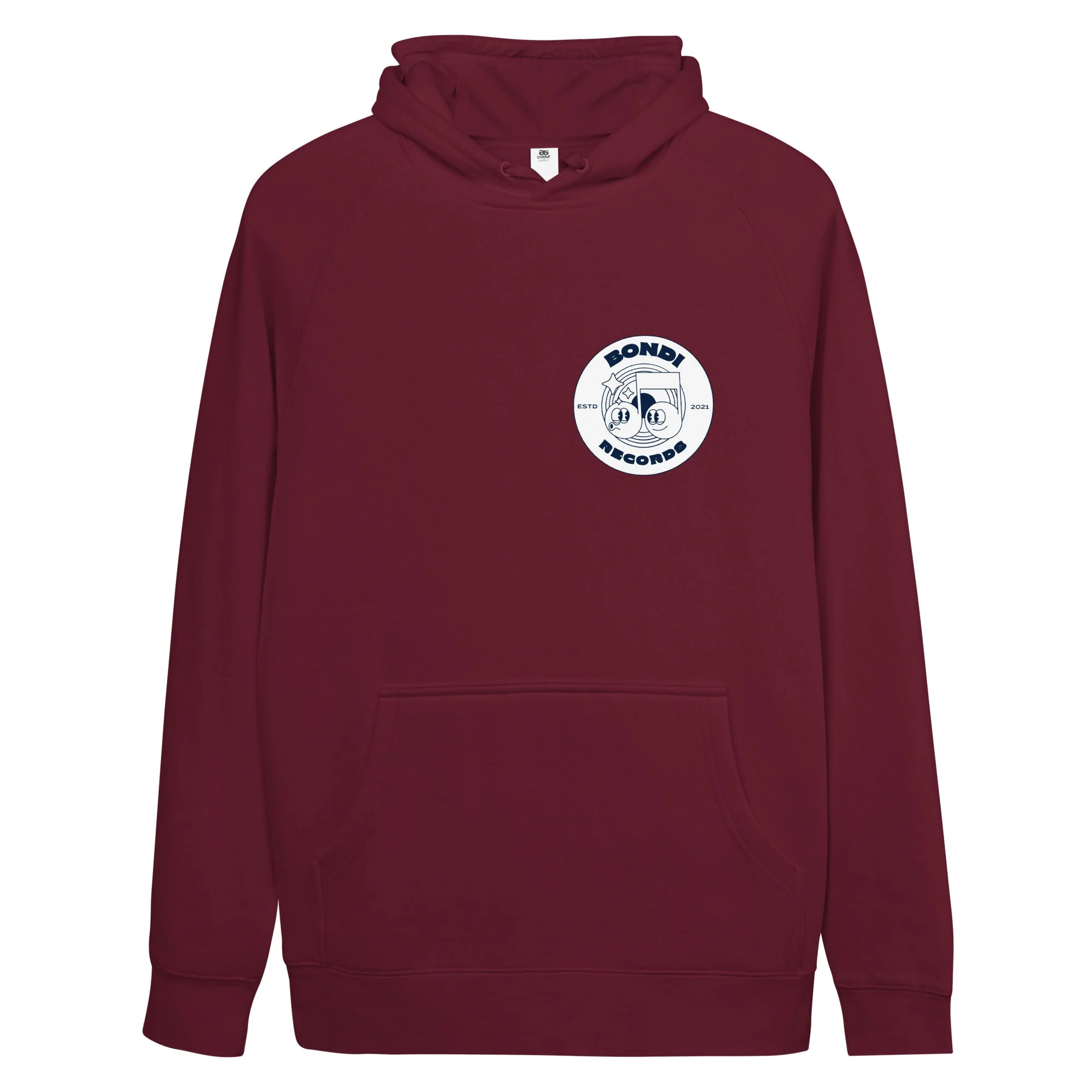 Bondi Records unisex retro doodle mono hoodie - Image 4