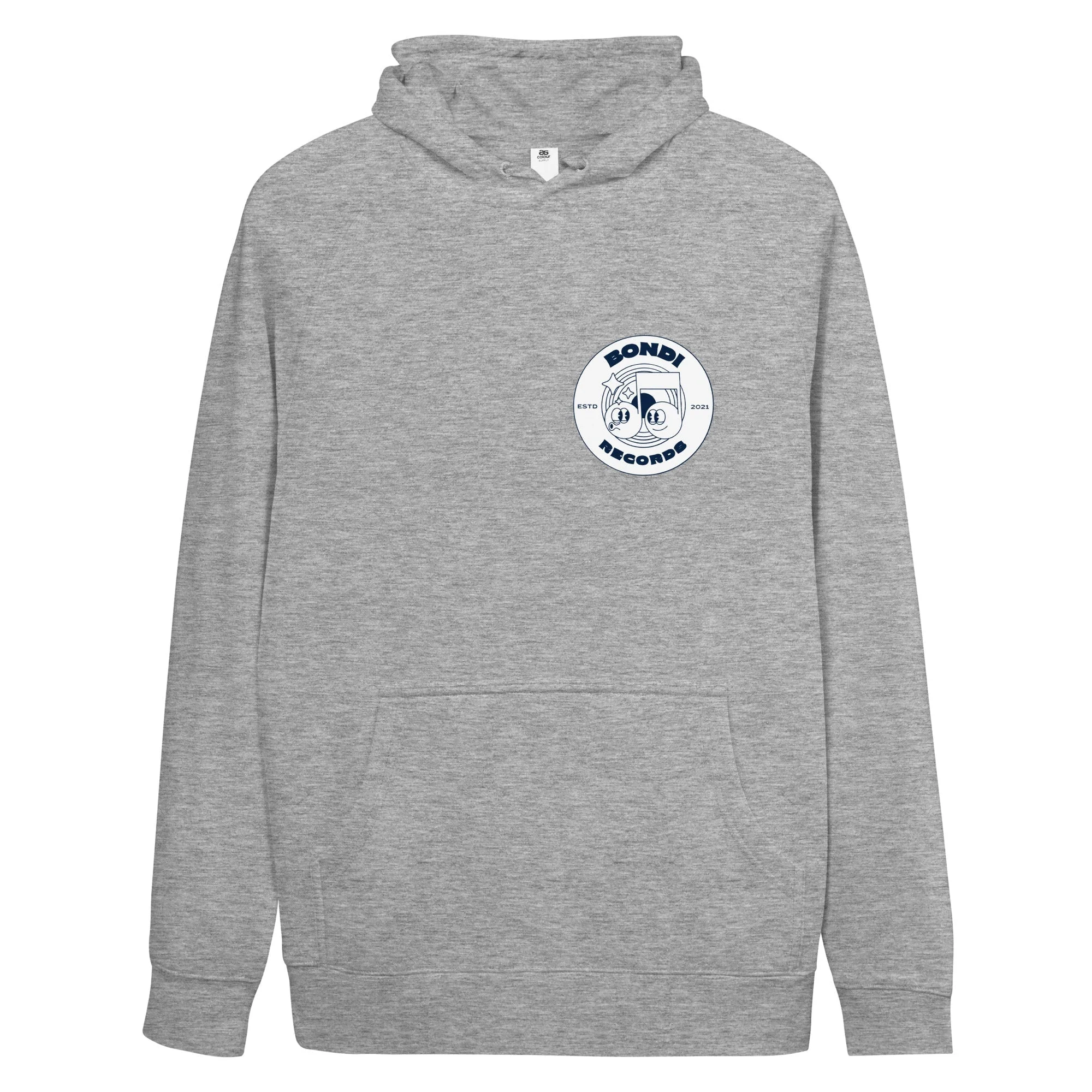 Bondi Records unisex retro doodle mono hoodie - Image 6