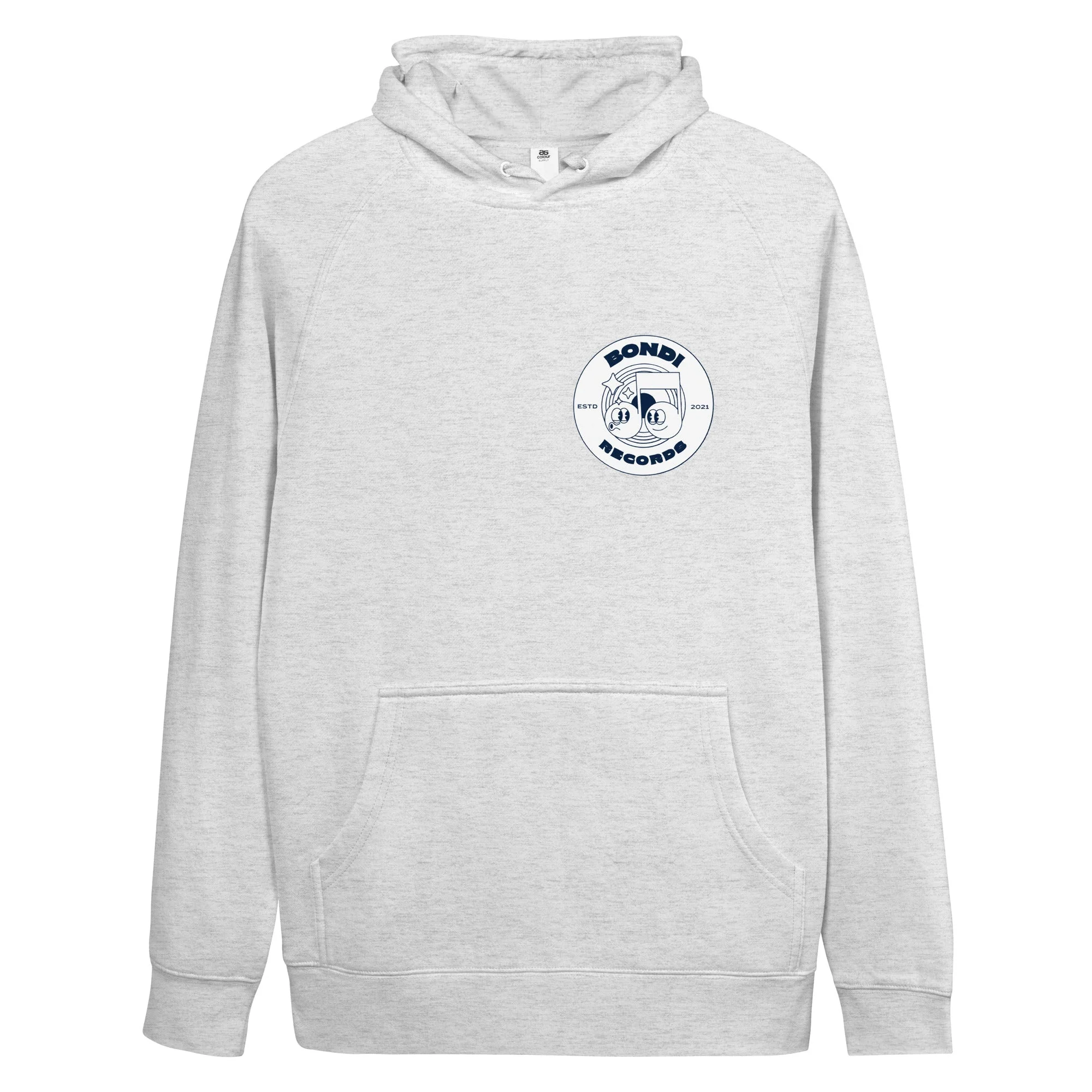 Bondi Records unisex retro doodle mono hoodie - Image 8