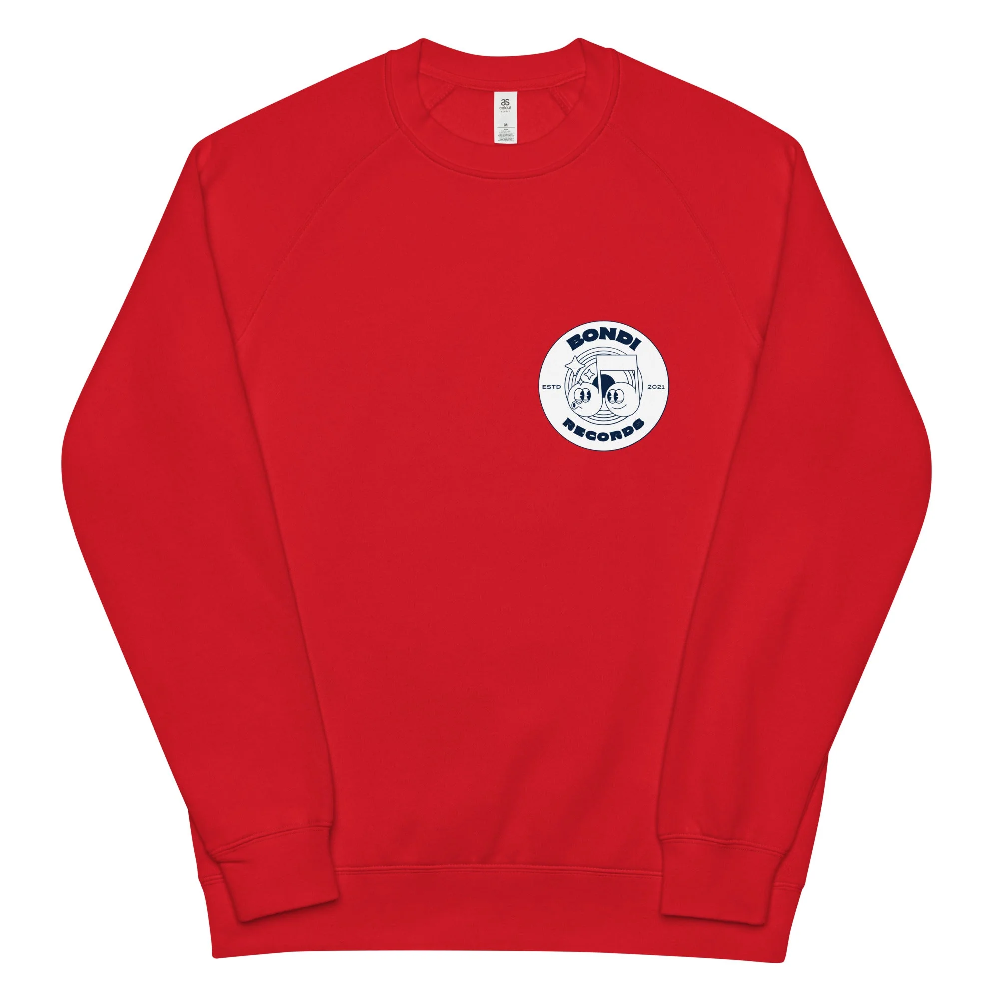Bondi Records unisex retro doodle mono sweatshirt - Image 5