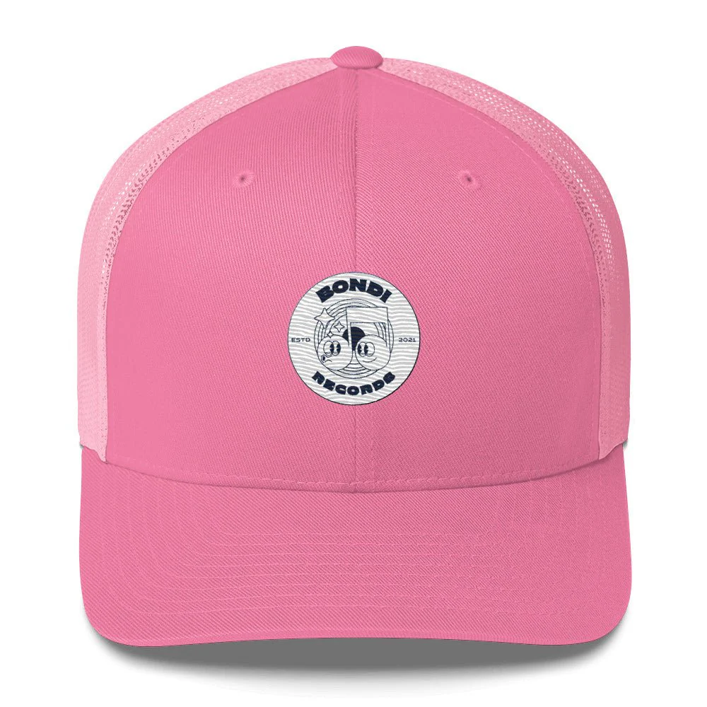 Bondi Records retro doodle mono trucker cap - Image 4