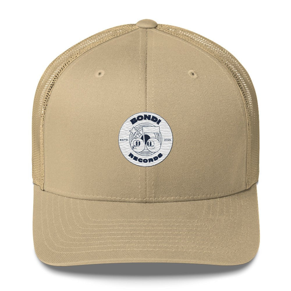 Bondi Records retro doodle mono trucker cap - Image 5