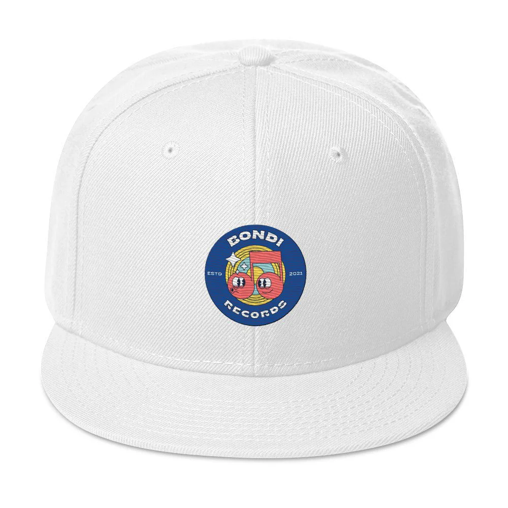 Bondi Records retro doodle snapback cap - Image 6