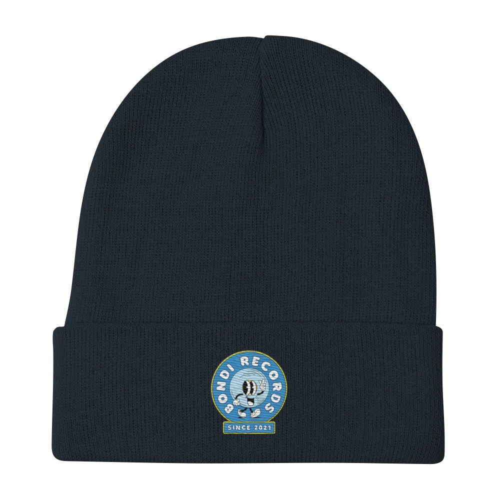 Bondi Records rubberman beanie hat - Image 2
