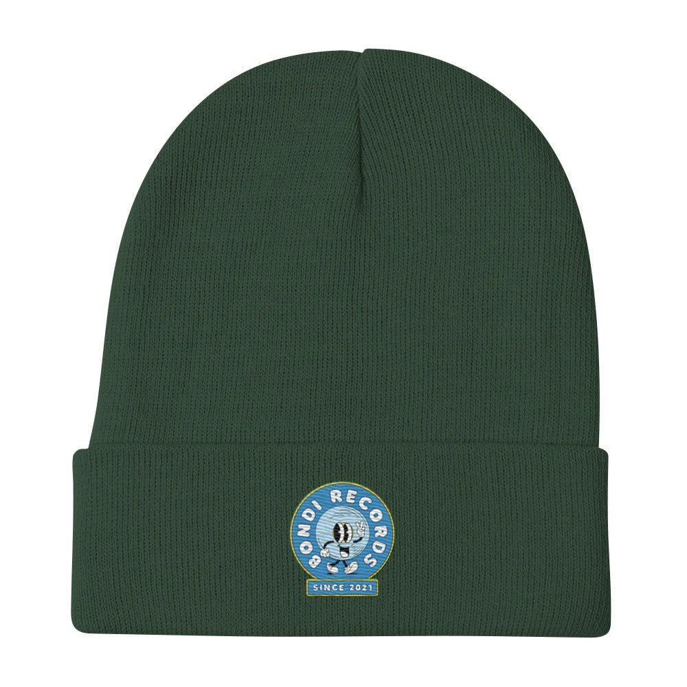 Bondi Records rubberman beanie hat - Image 4