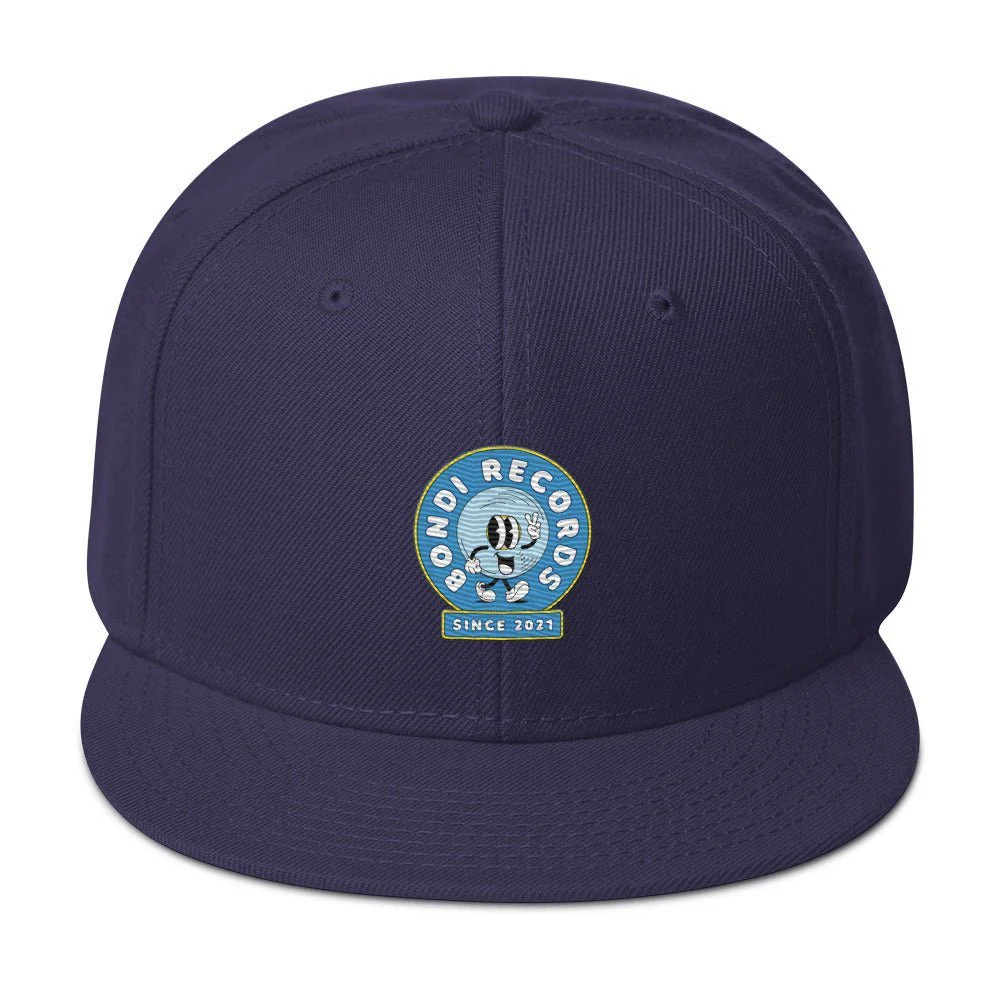 Bondi Records rubberman snapback cap - Image 2
