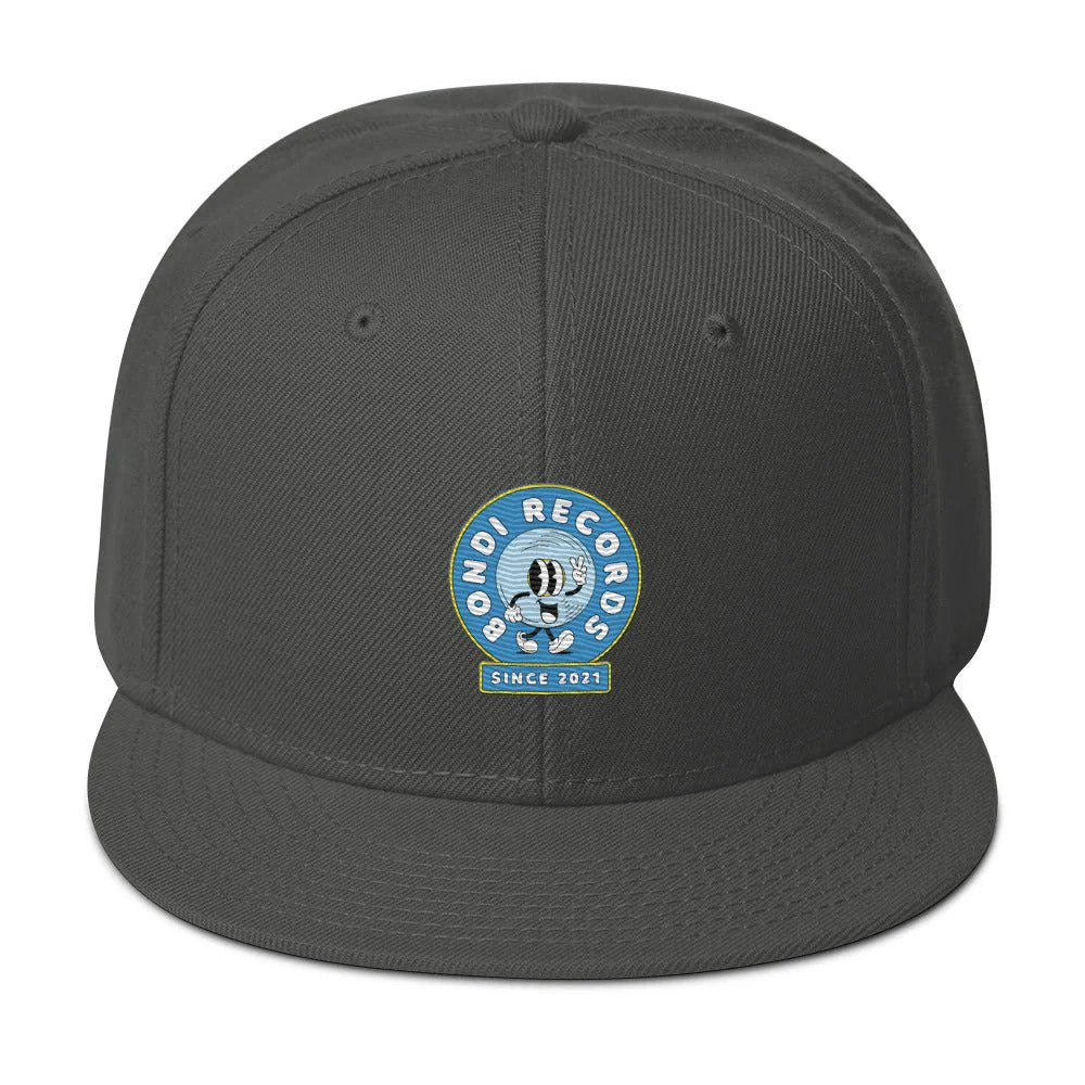 Bondi Records rubberman snapback cap - Image 4