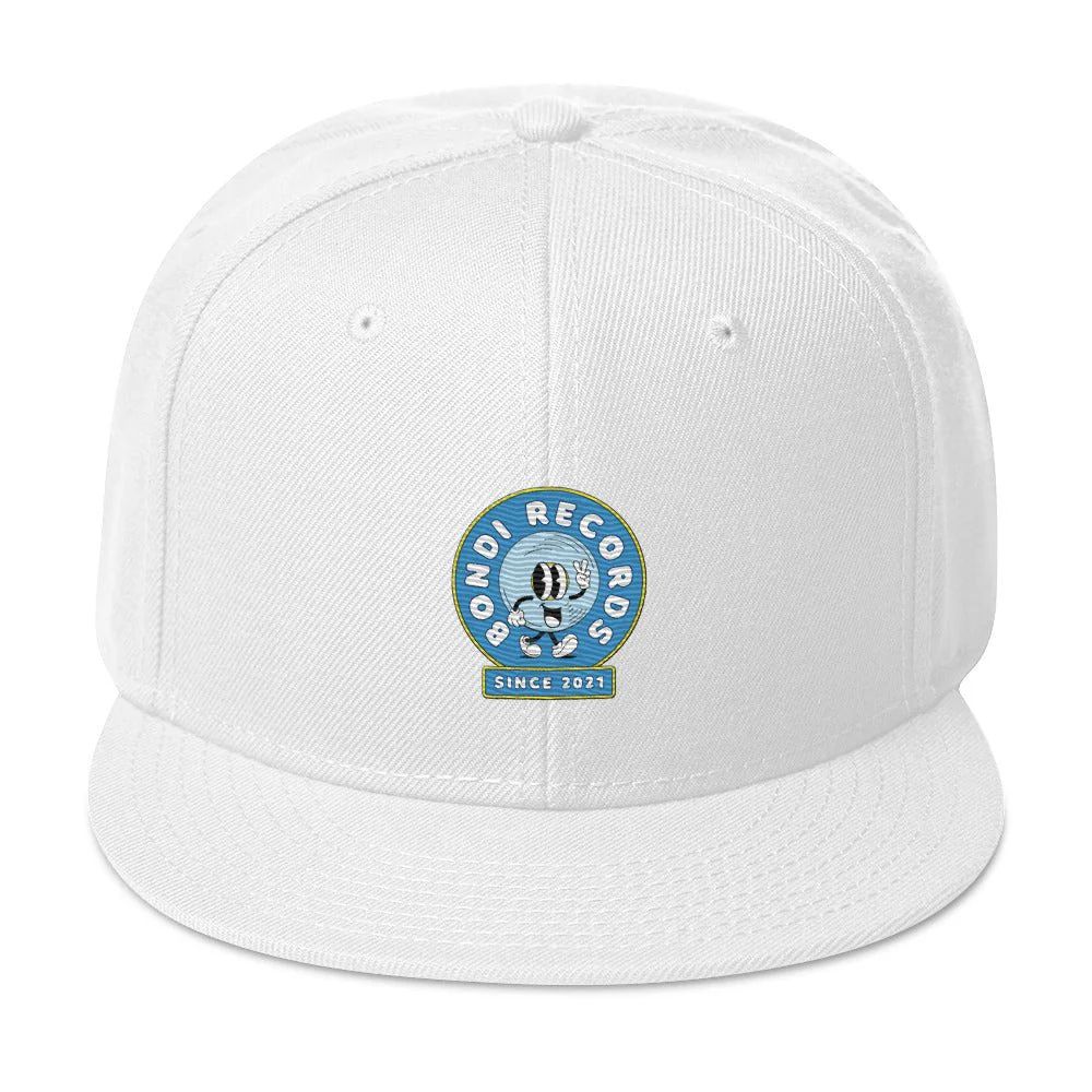 Bondi Records rubberman snapback cap - Image 6