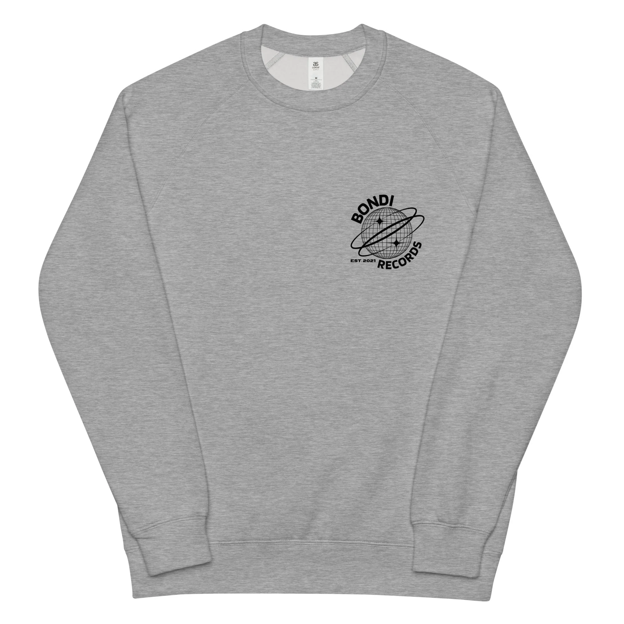 Bondi Records unisex rave sweatshirt - light - Image 2