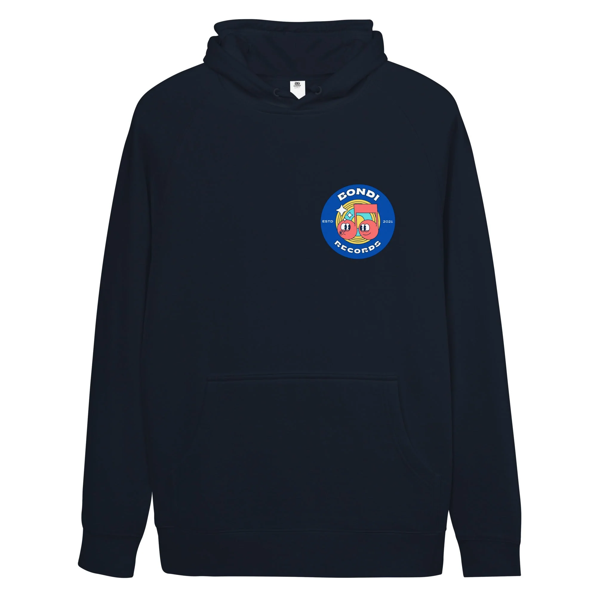 Bondi Records unisex retro doodle hoodie - Image 2