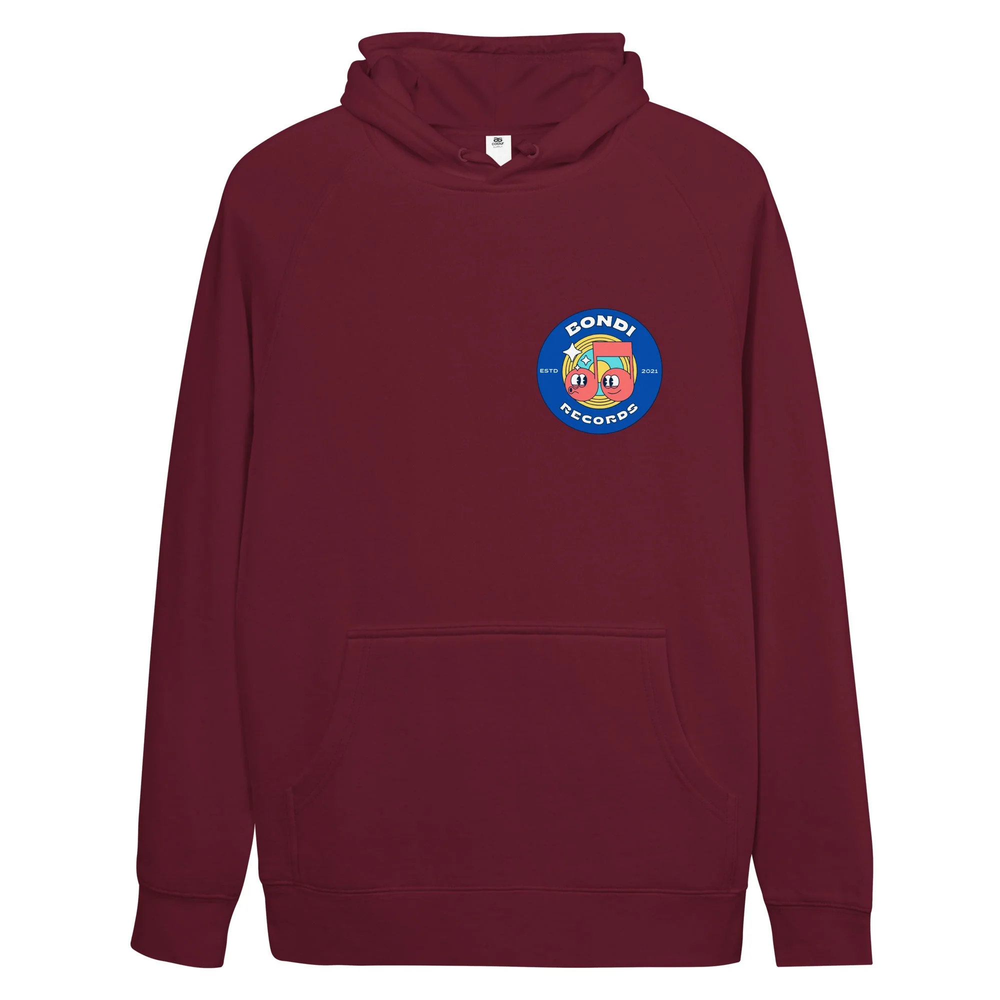 Bondi Records unisex retro doodle hoodie - Image 4