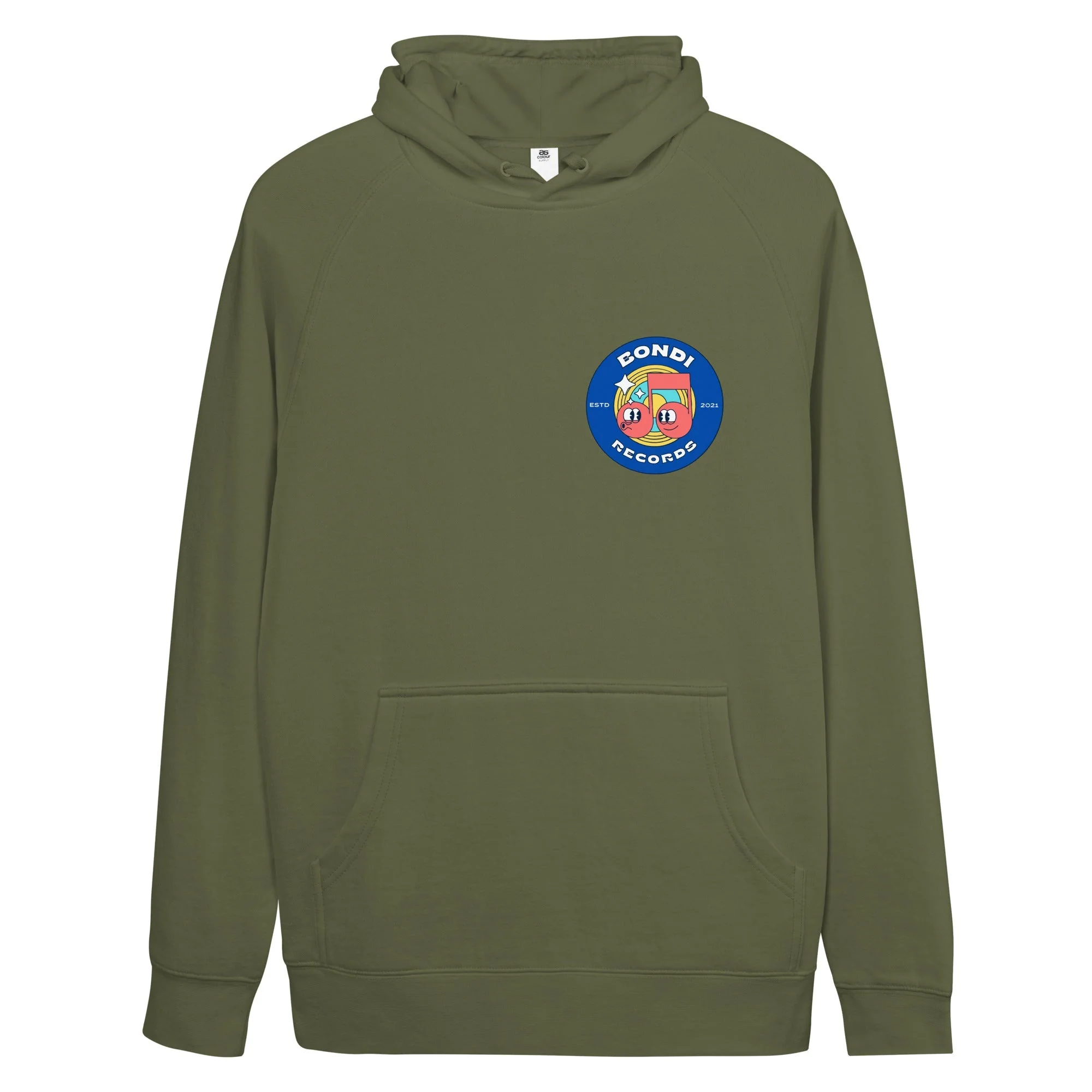 Bondi Records unisex retro doodle hoodie - Image 5